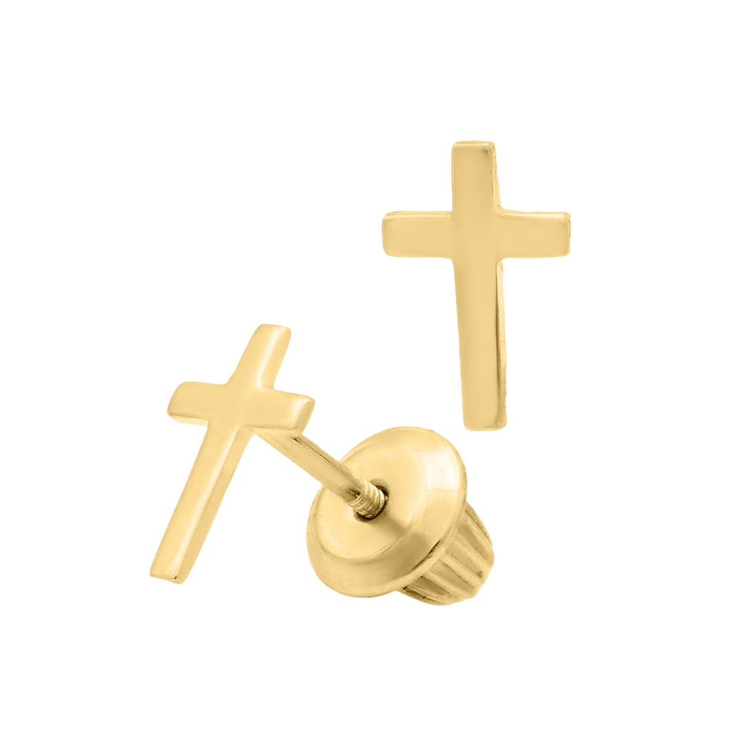 Cross Kids Earrings