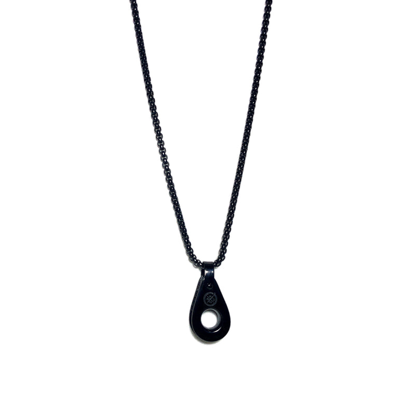 Pulley Black Necklace