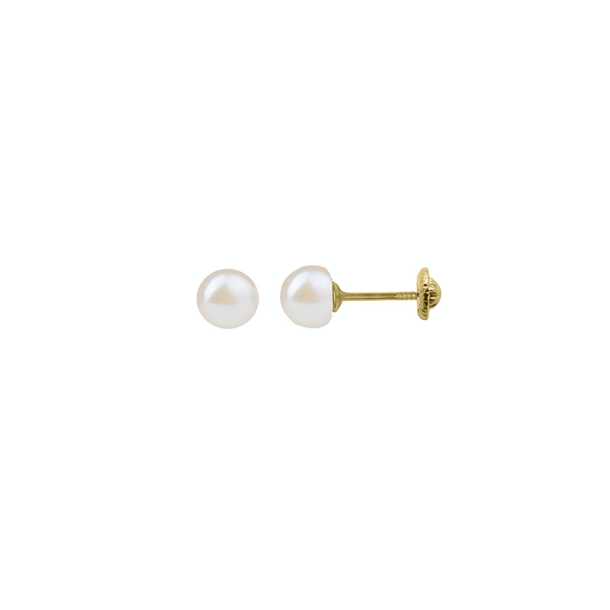 3MM Pearl Kids Earrings