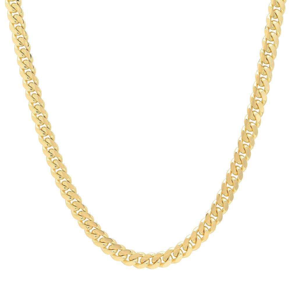 Cuban Solid 5MM Link Chain