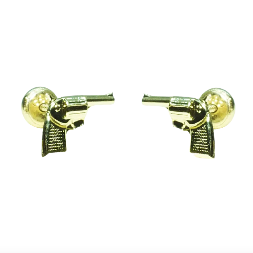 Revolver Stud Earrings