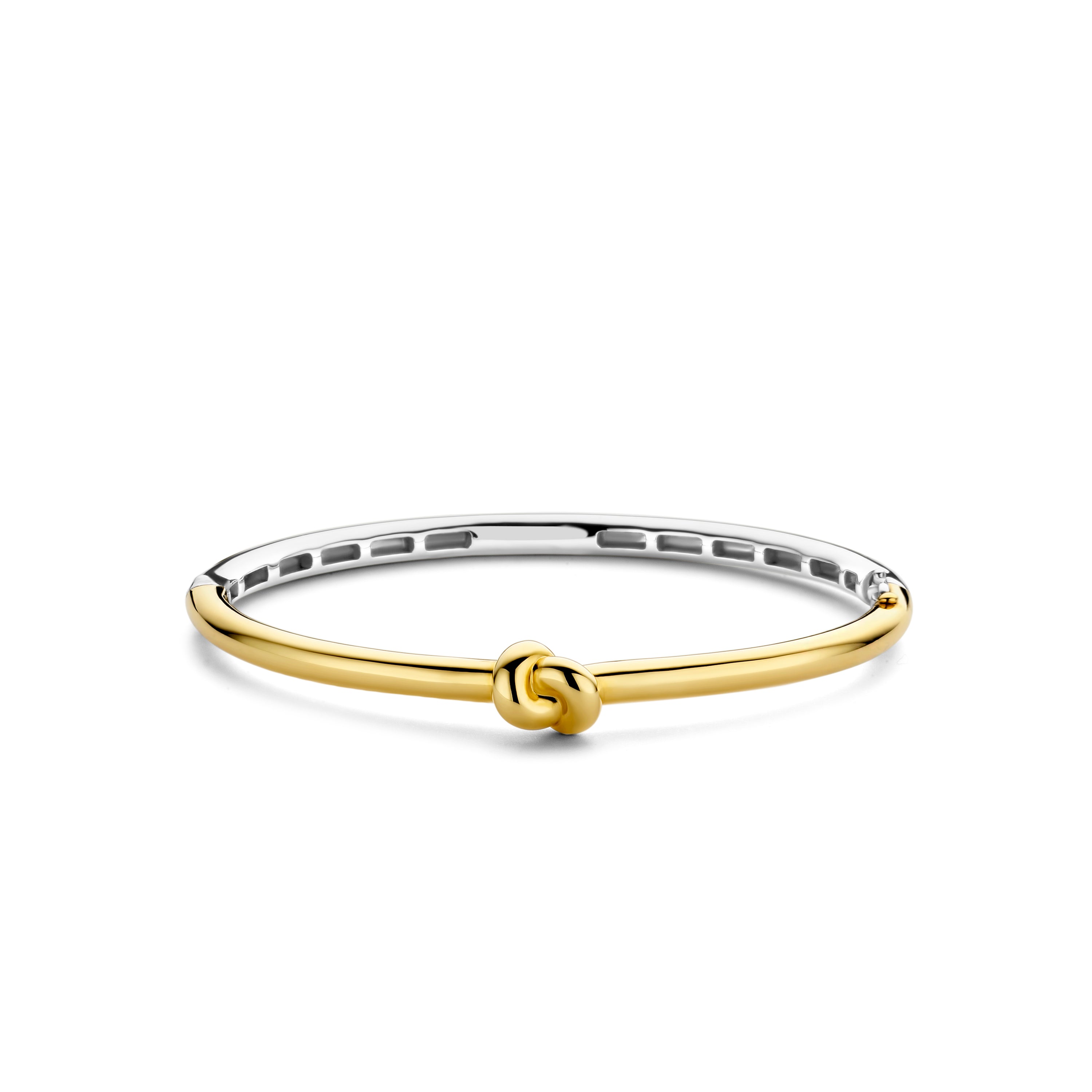 Golden Knot Bangle Bracelet