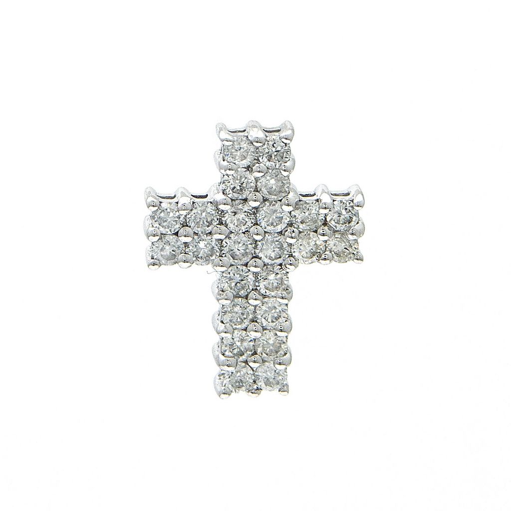 Cross Pendant with .51ct Diamonds
