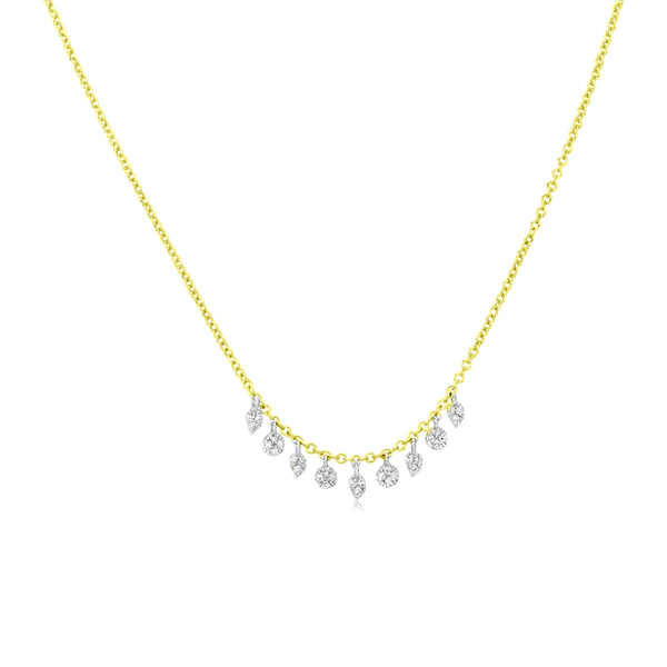 Mini Diamond Charms Necklace