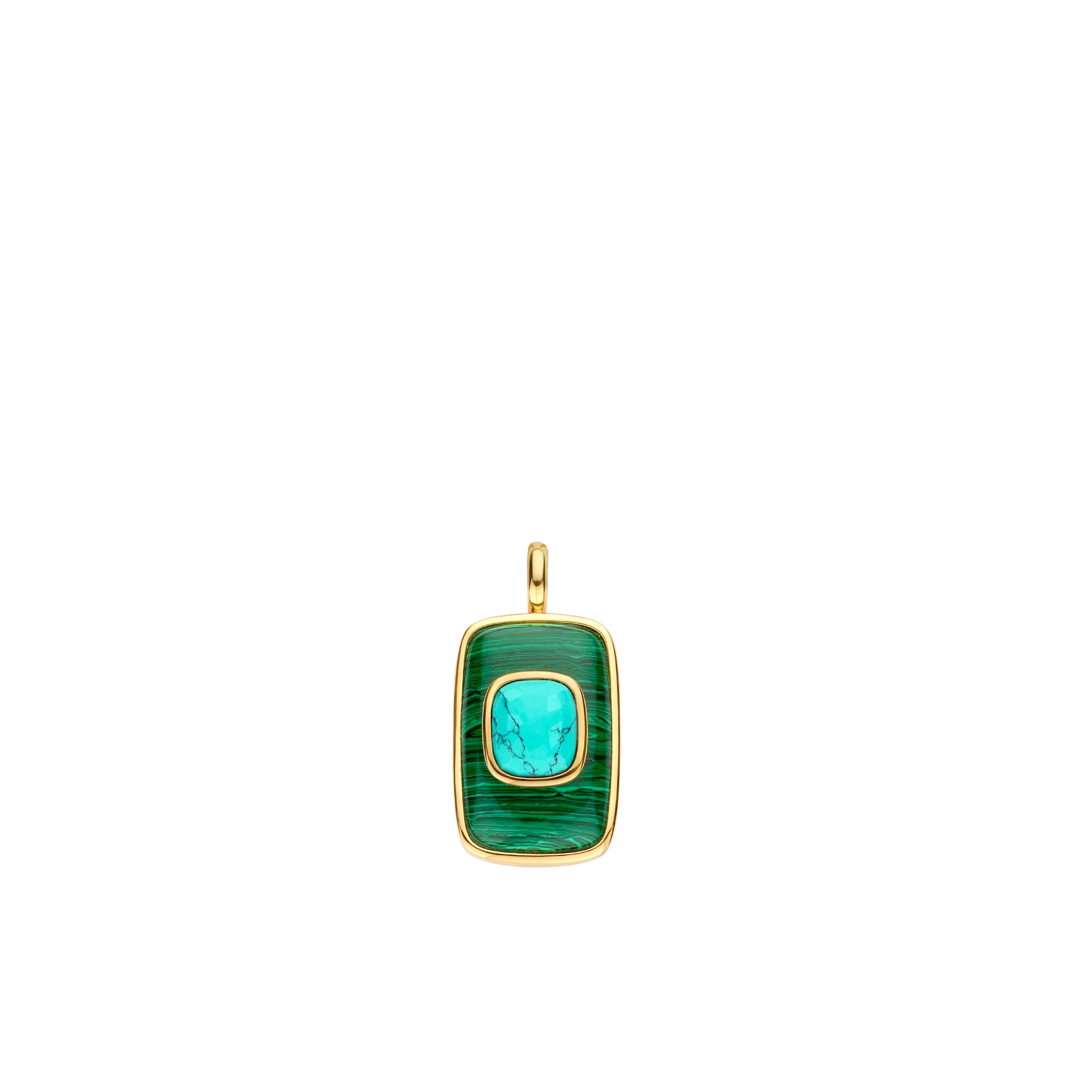 Outspoken Green Malachite Pendant