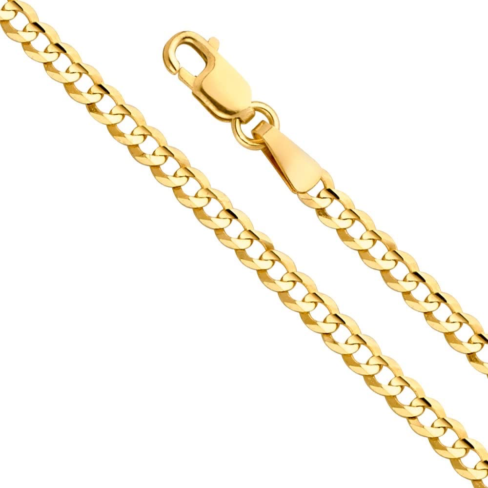 Cuban Flat 2MM Link Chain