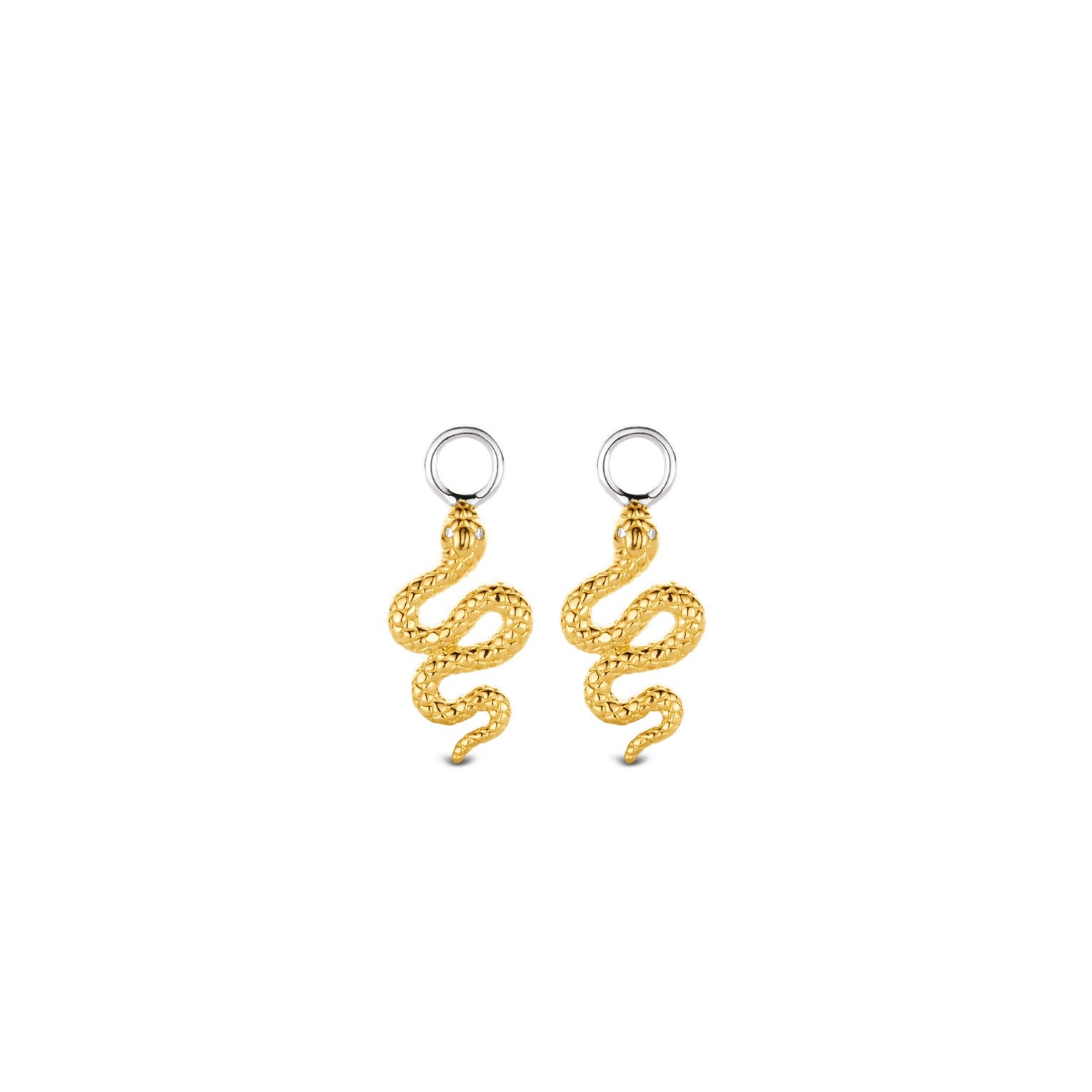 Snake Golden Ear Charms