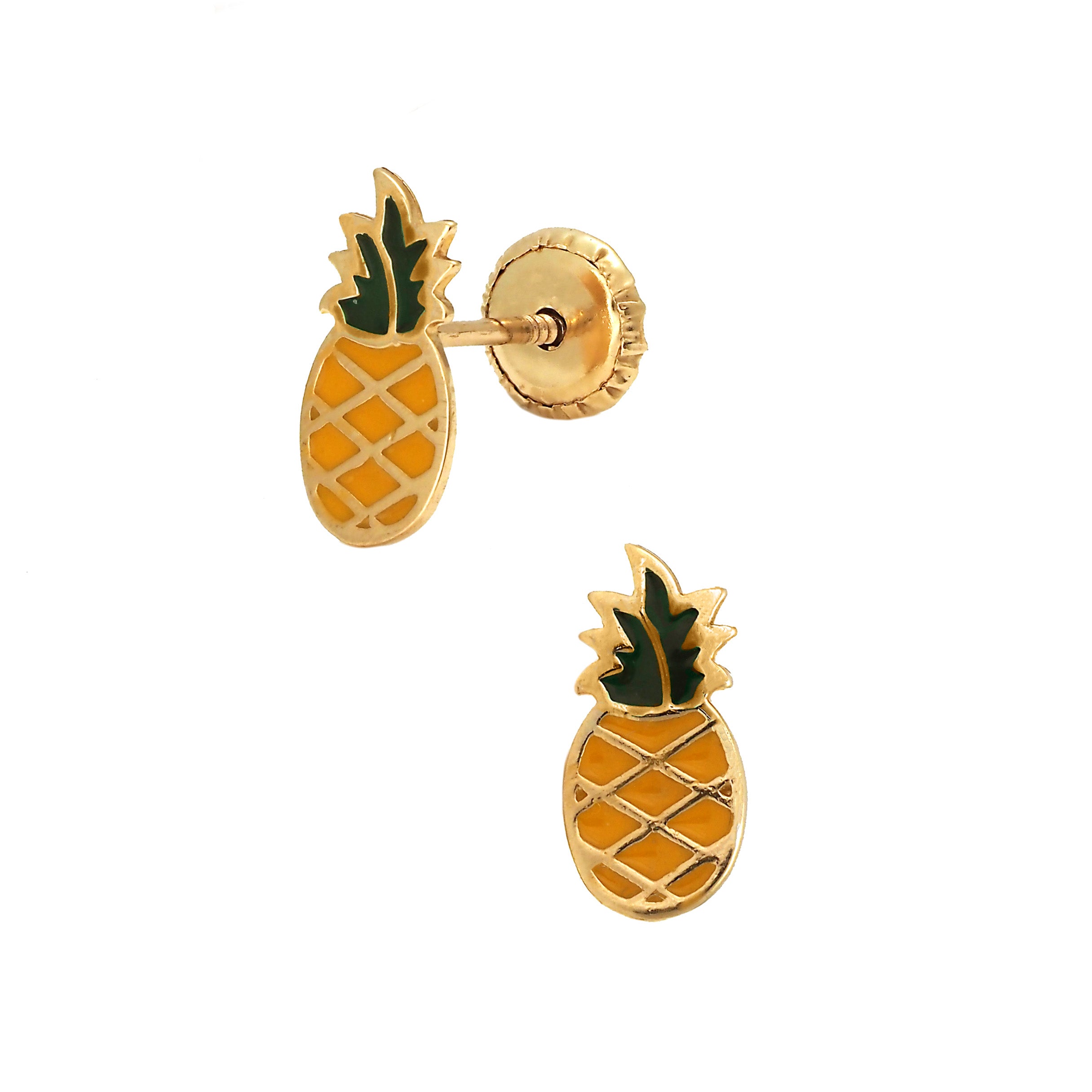 Pineapple Stud Earrings