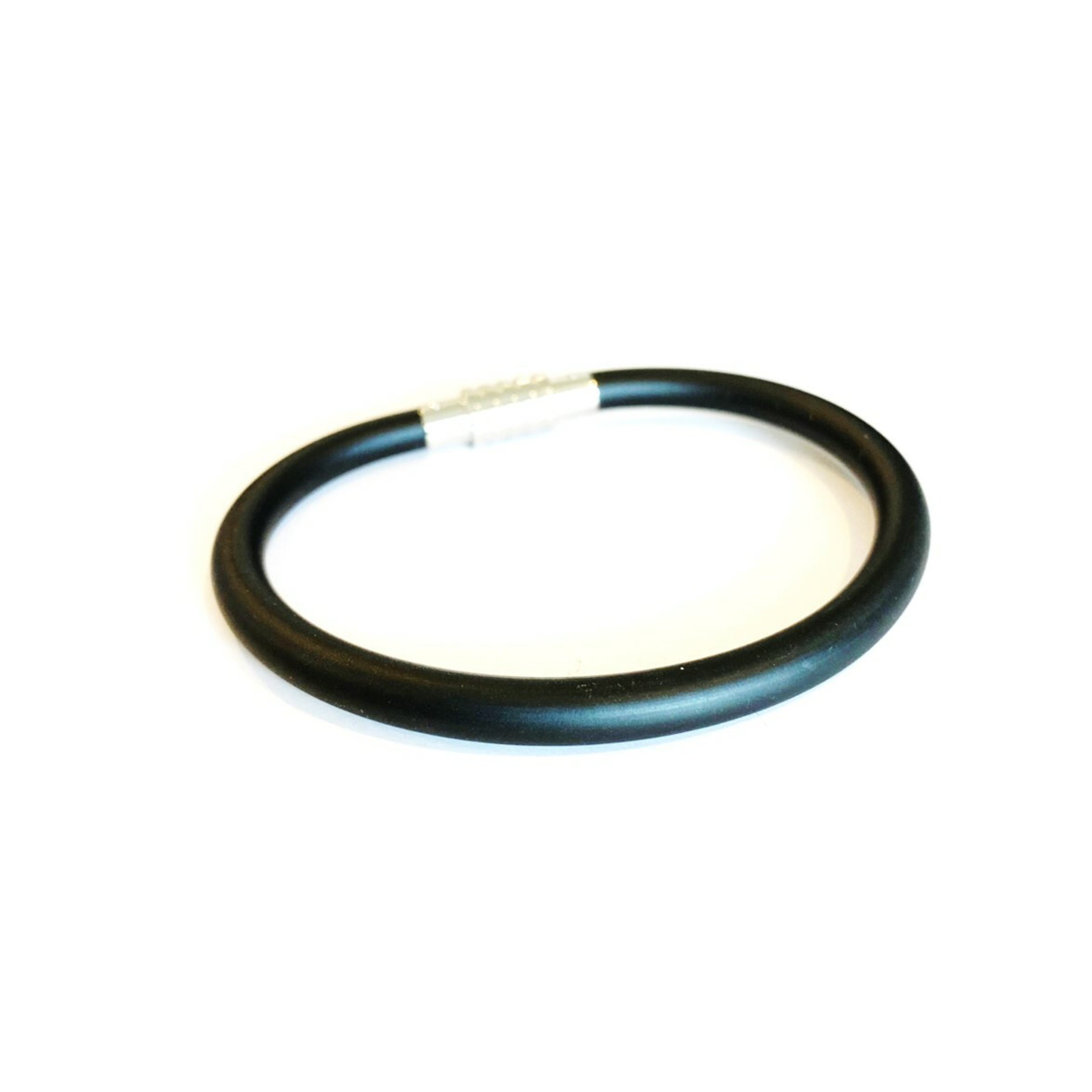 Black Rubber Bracelet