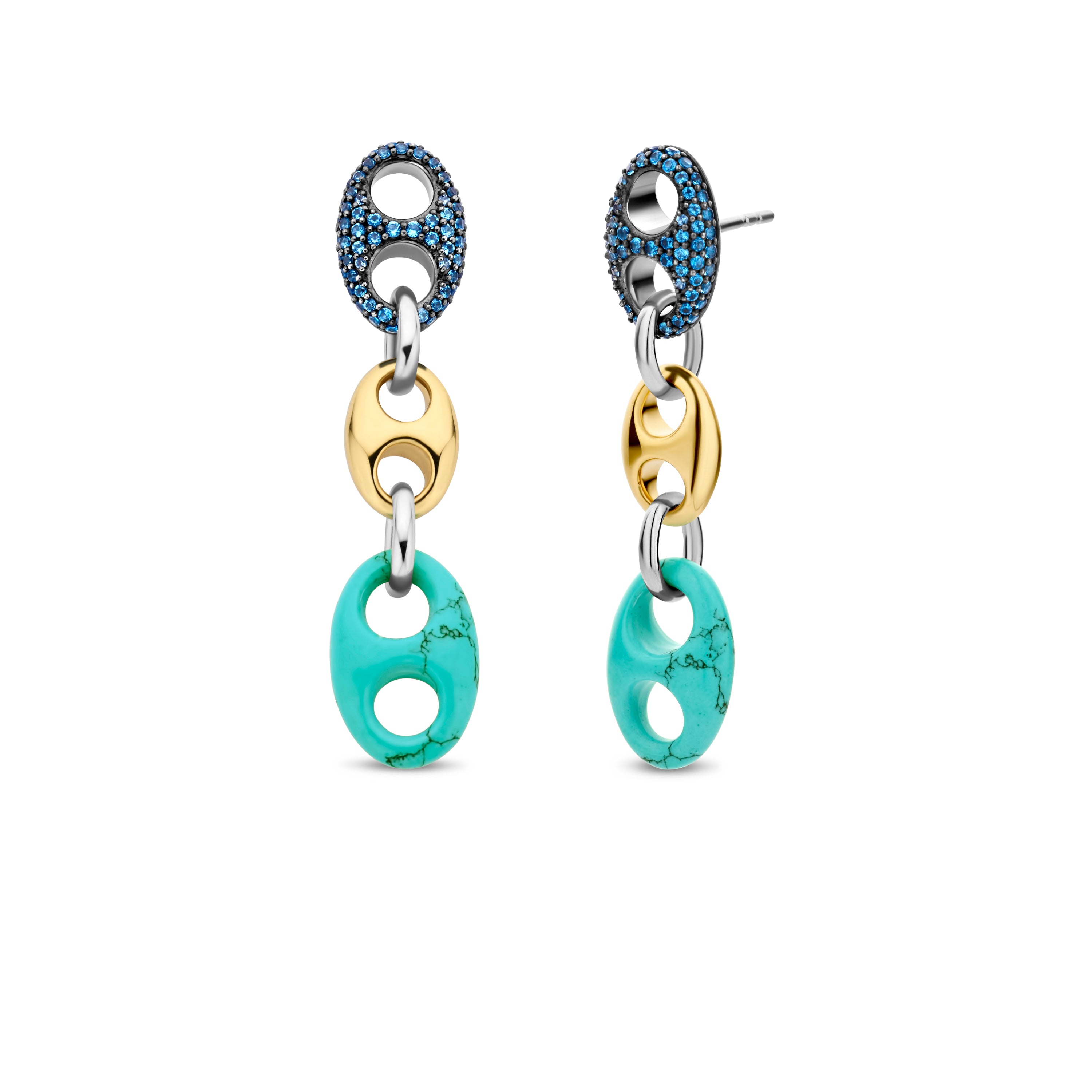 Puffed Mariner G-Ucci Tropical Earrings