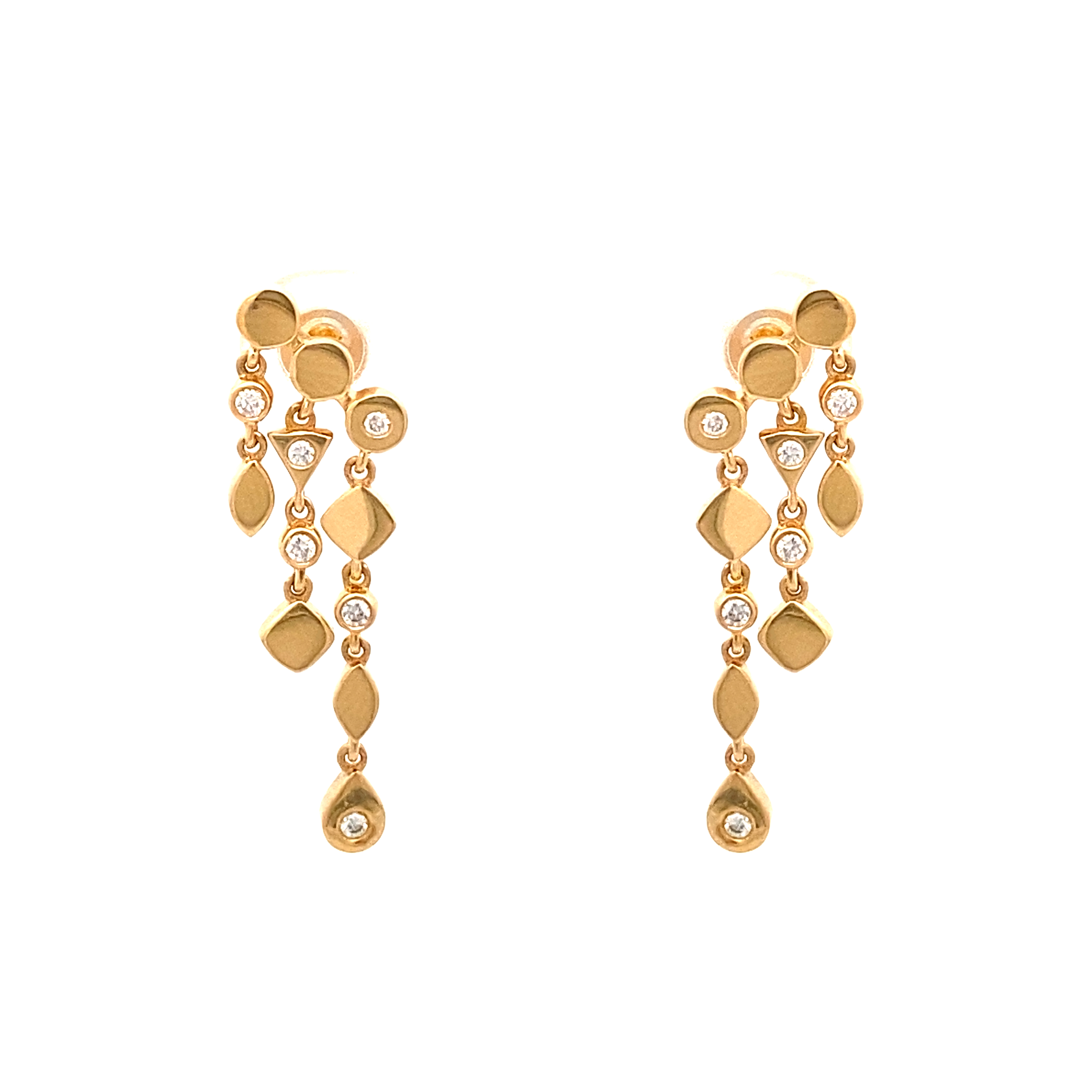 Dangle Diamond Earrings