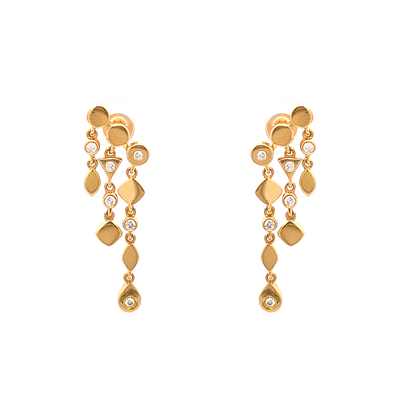 Dangle Diamond Earrings by Kury - Available at SHOPKURY.COM. Free Shipping on orders over $200. Trusted jewelers since 1965, from San Juan, Puerto Rico.
