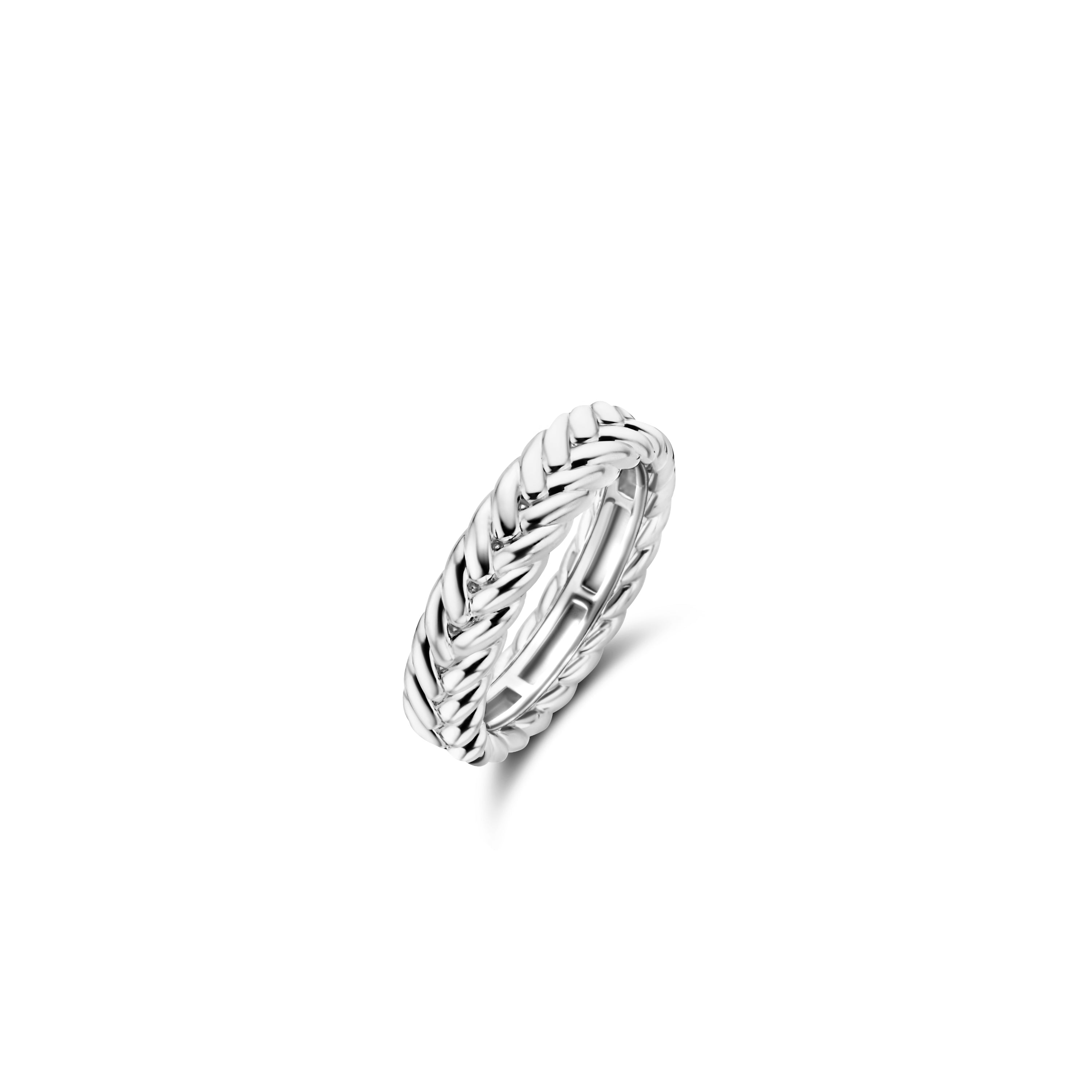 Braid Silver Ring