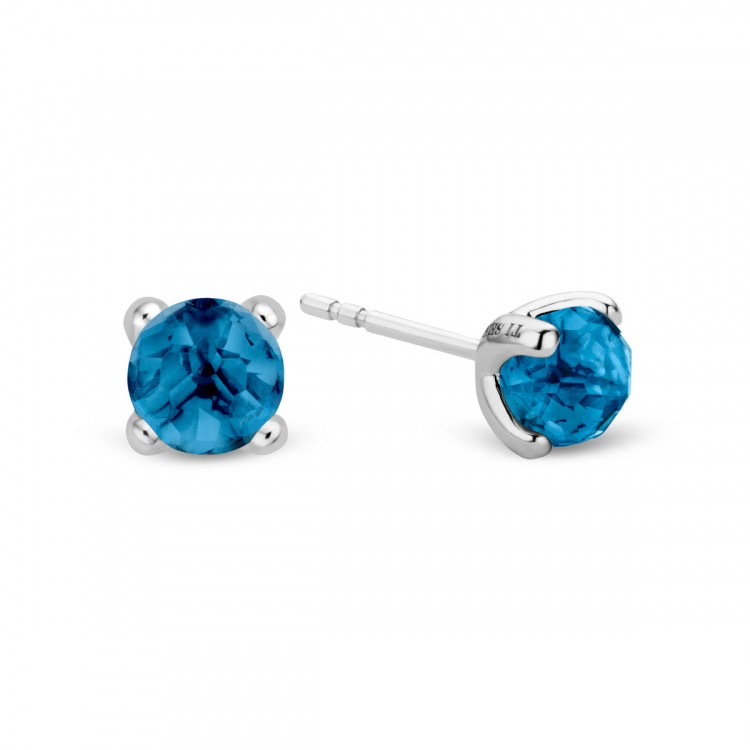 Blue Stud Earrings