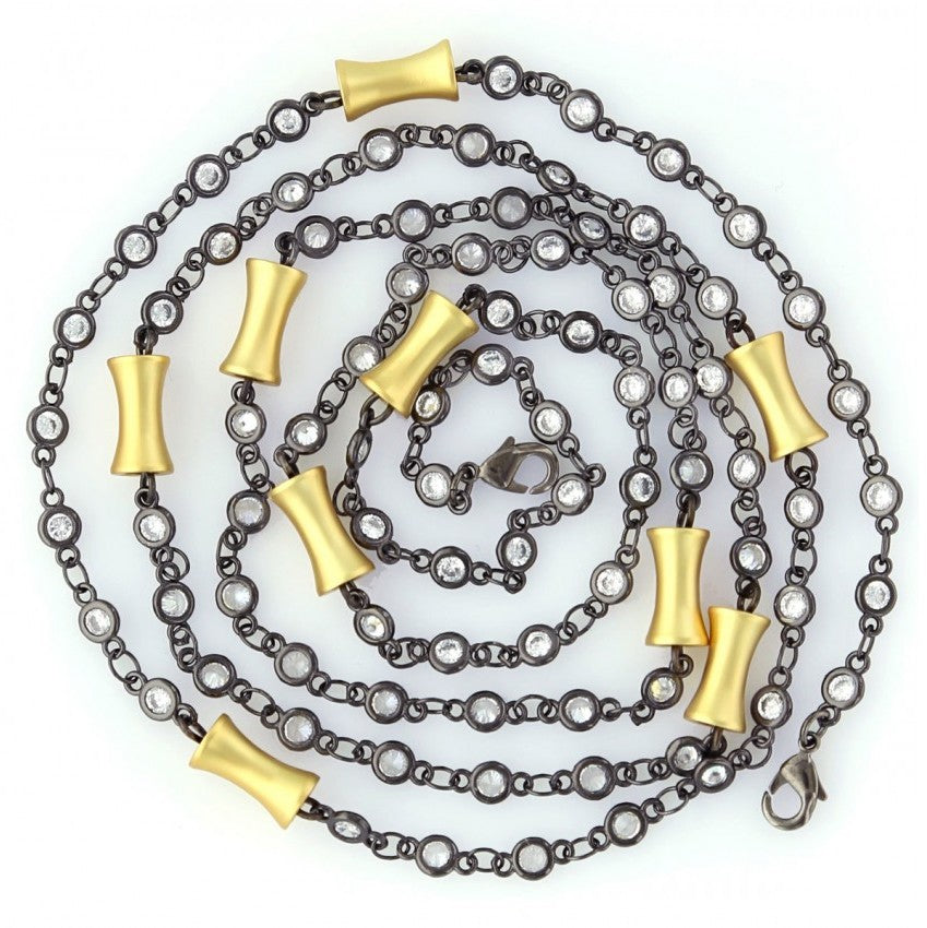 Black and Gold Matte Multi Way Chain