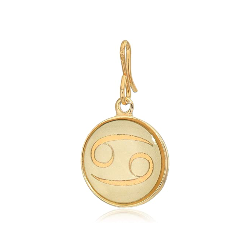 Cancer Golden Zodiac Pendant