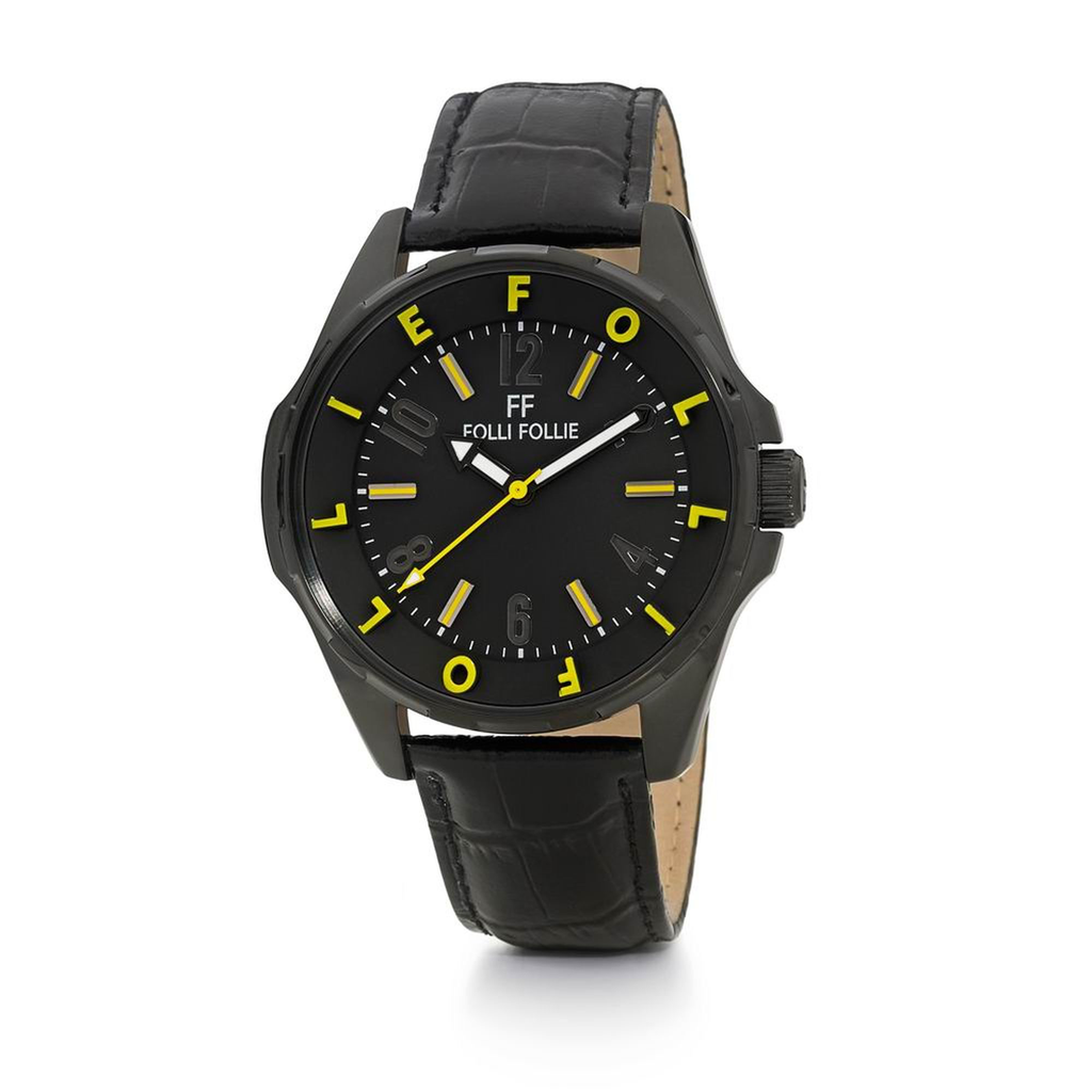 Caldera Black/Yellow Watch