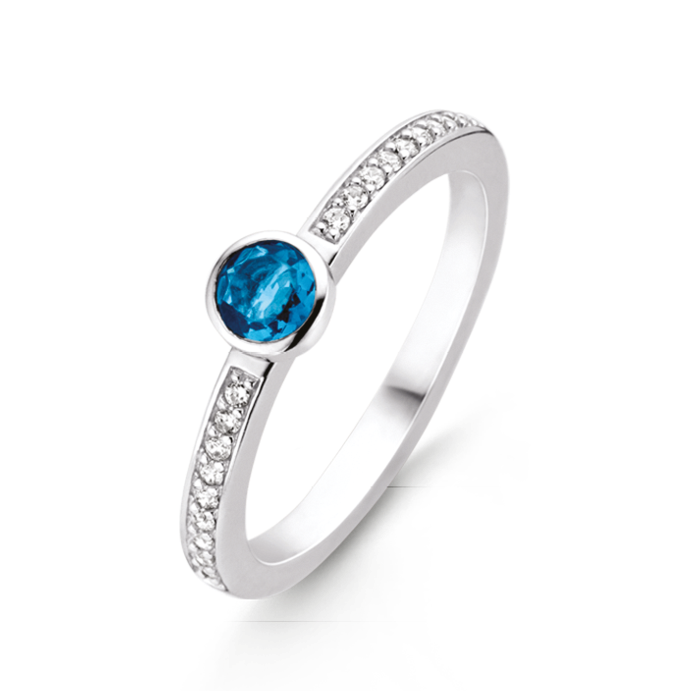 Blue Lights Ring