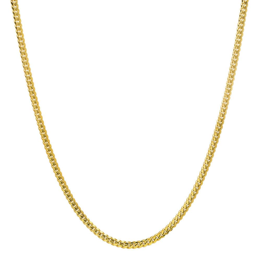 Cuban Solid 2.5MM Link Chain