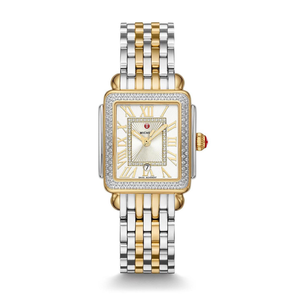 Deco Madison Mid Two Tone Diamonds Watch 31MM