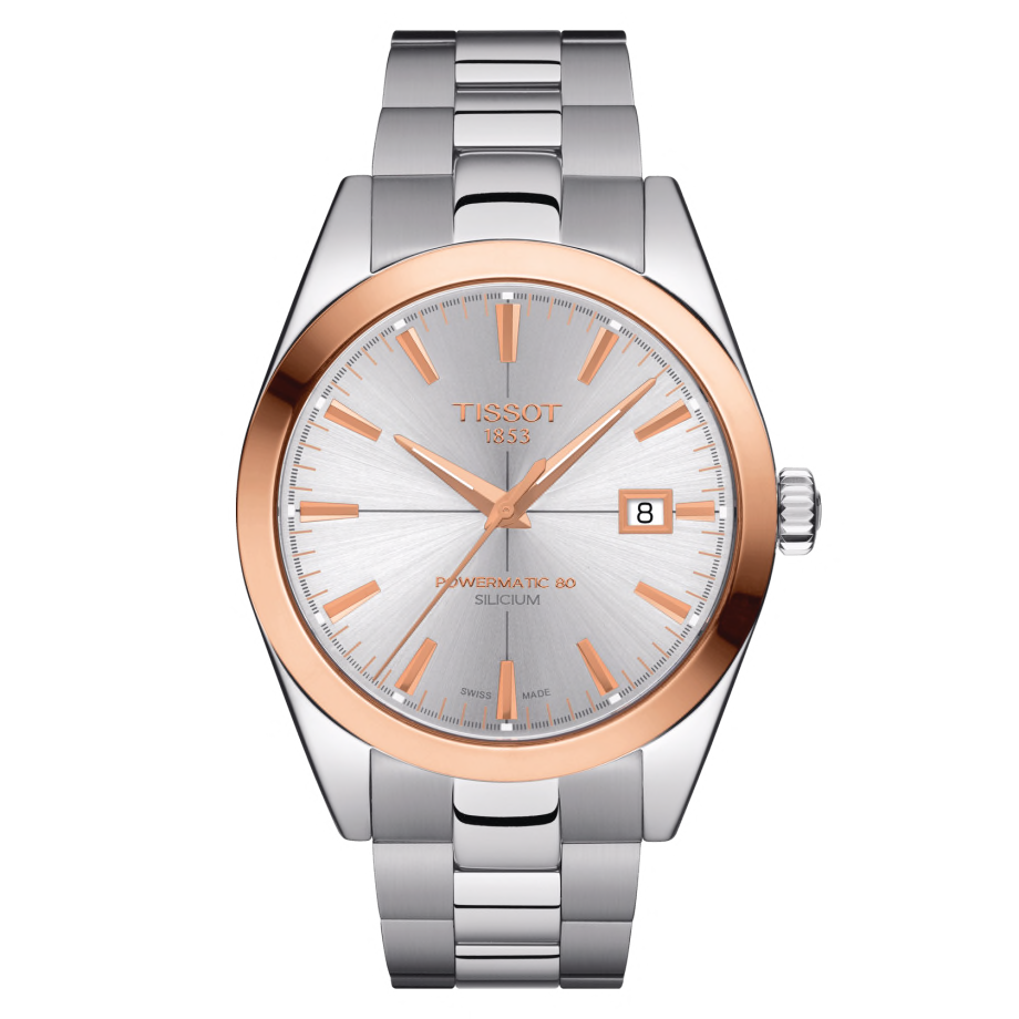 Gentleman Powermatic Steel/Rose 40MM Watch