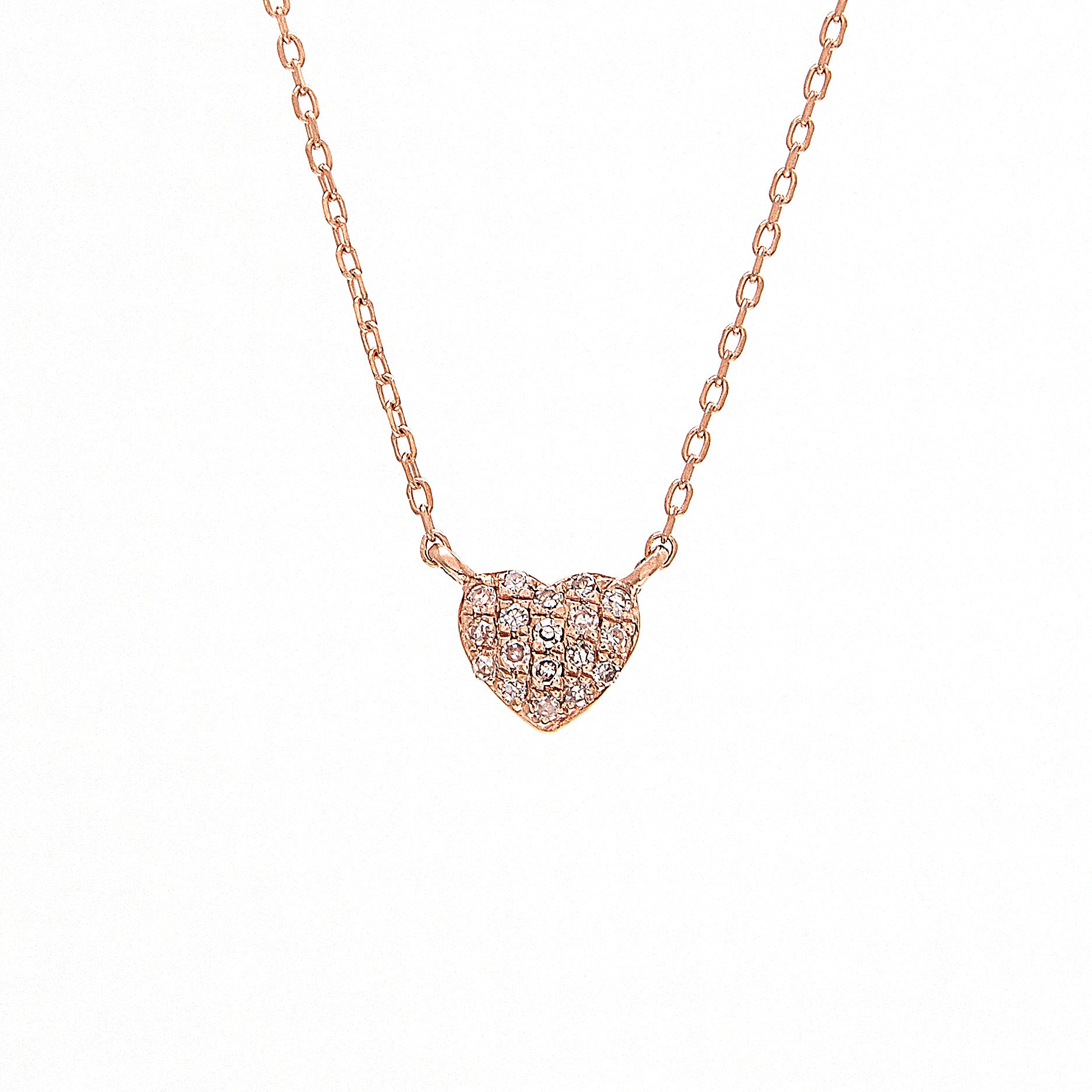 Petit Heart Diamond Necklace