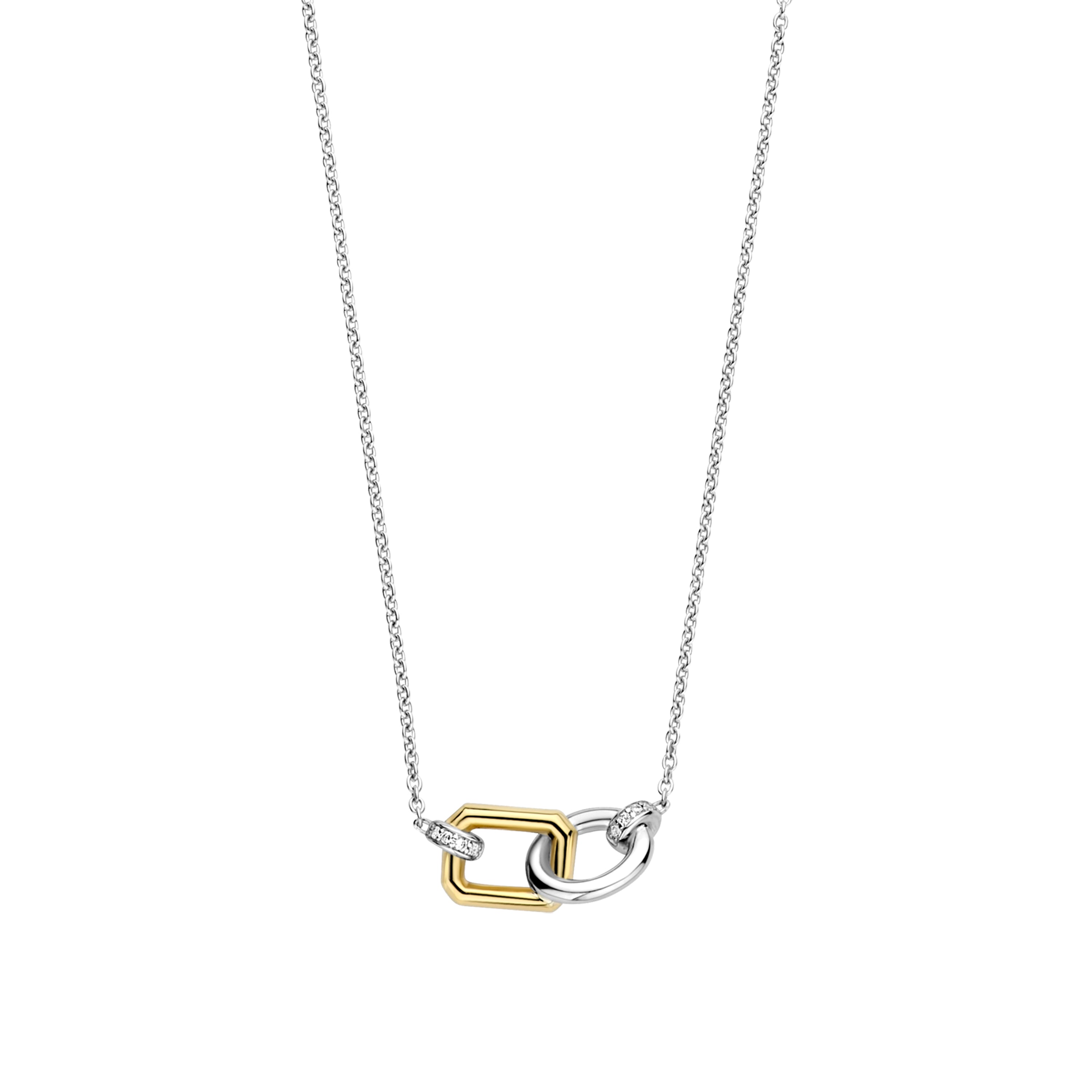 Classic Edge Duo Necklace