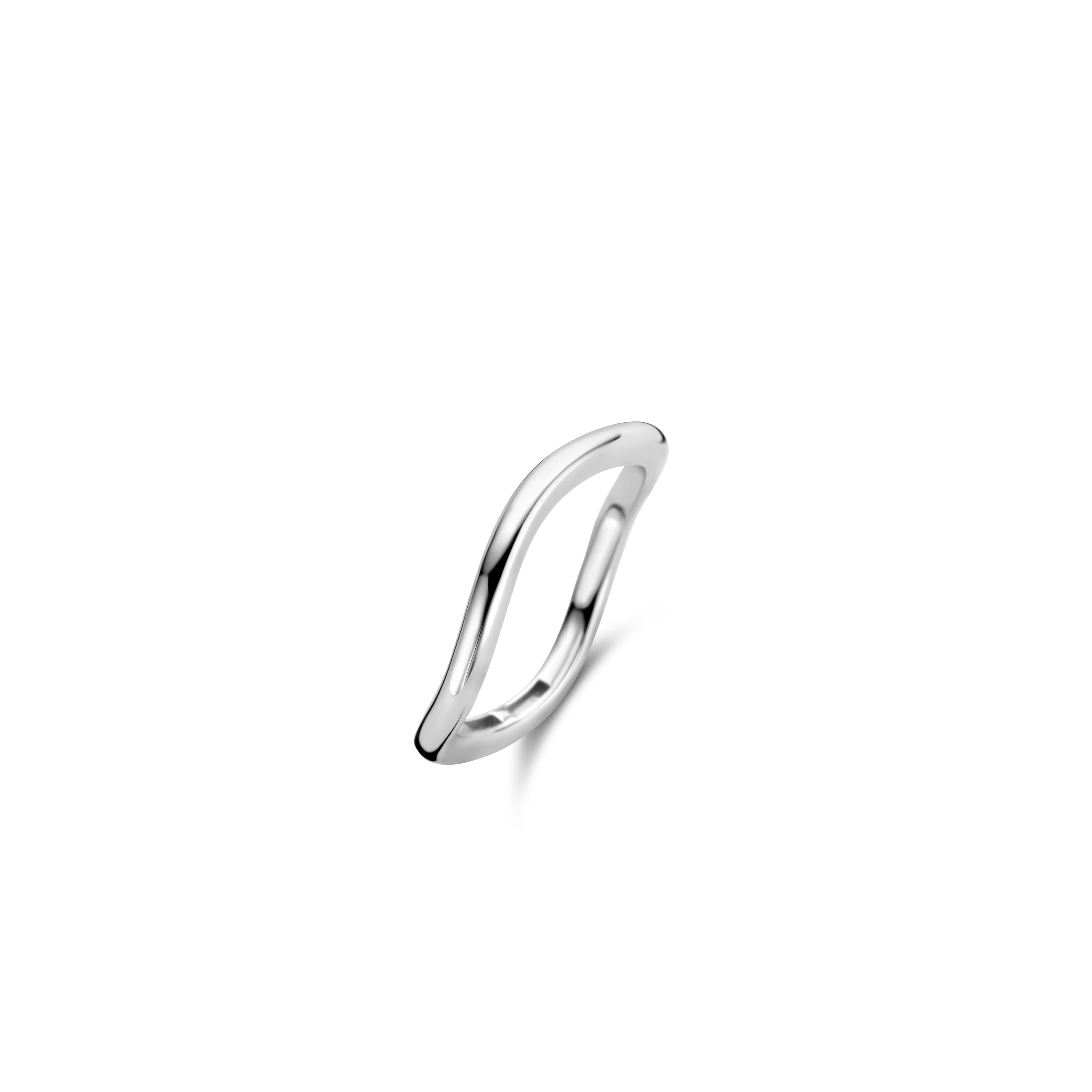 Wave Thin Silver Ring