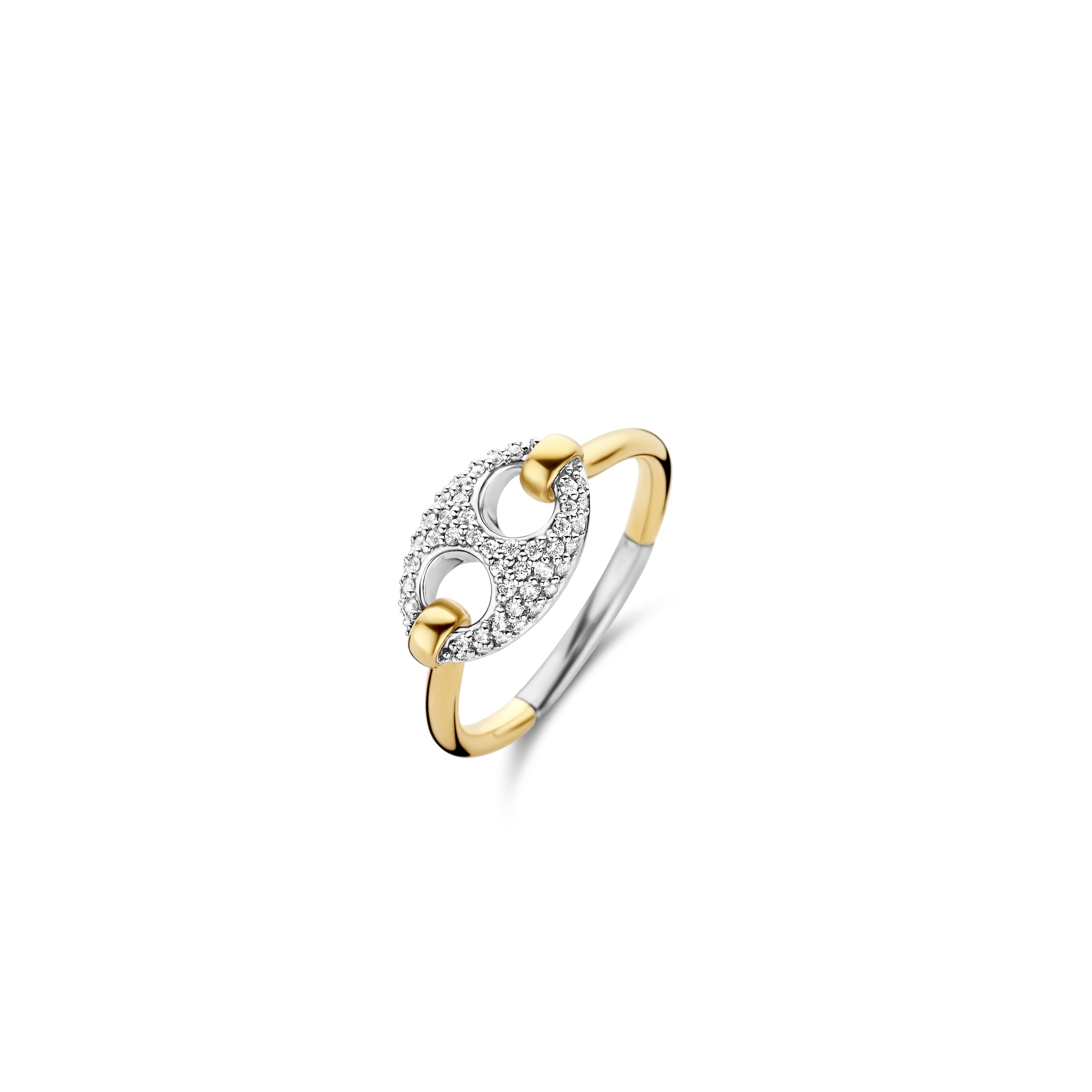Puffed Mariner G-Ucci Pave Ring