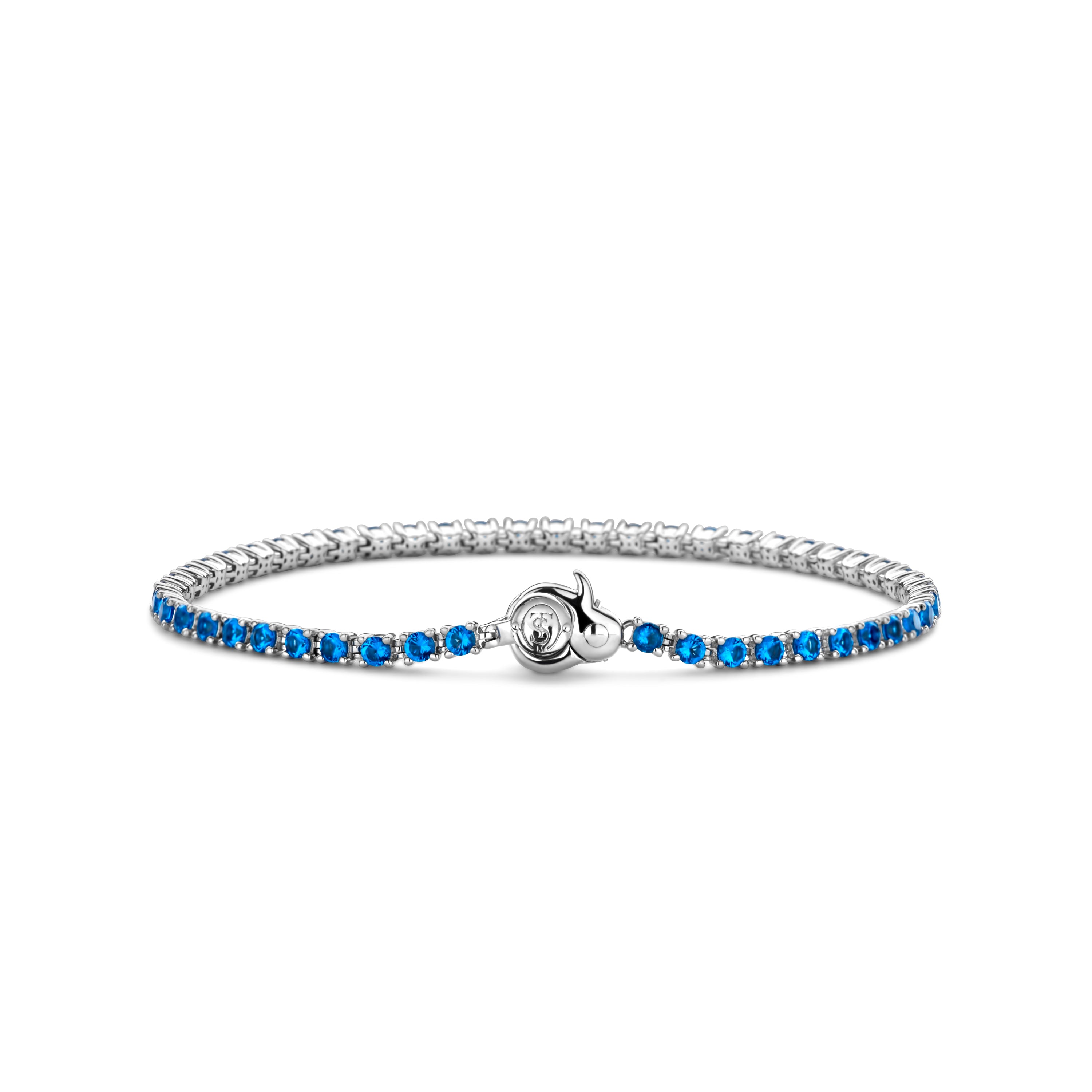 Brilliance Blue Tennis Bracelet