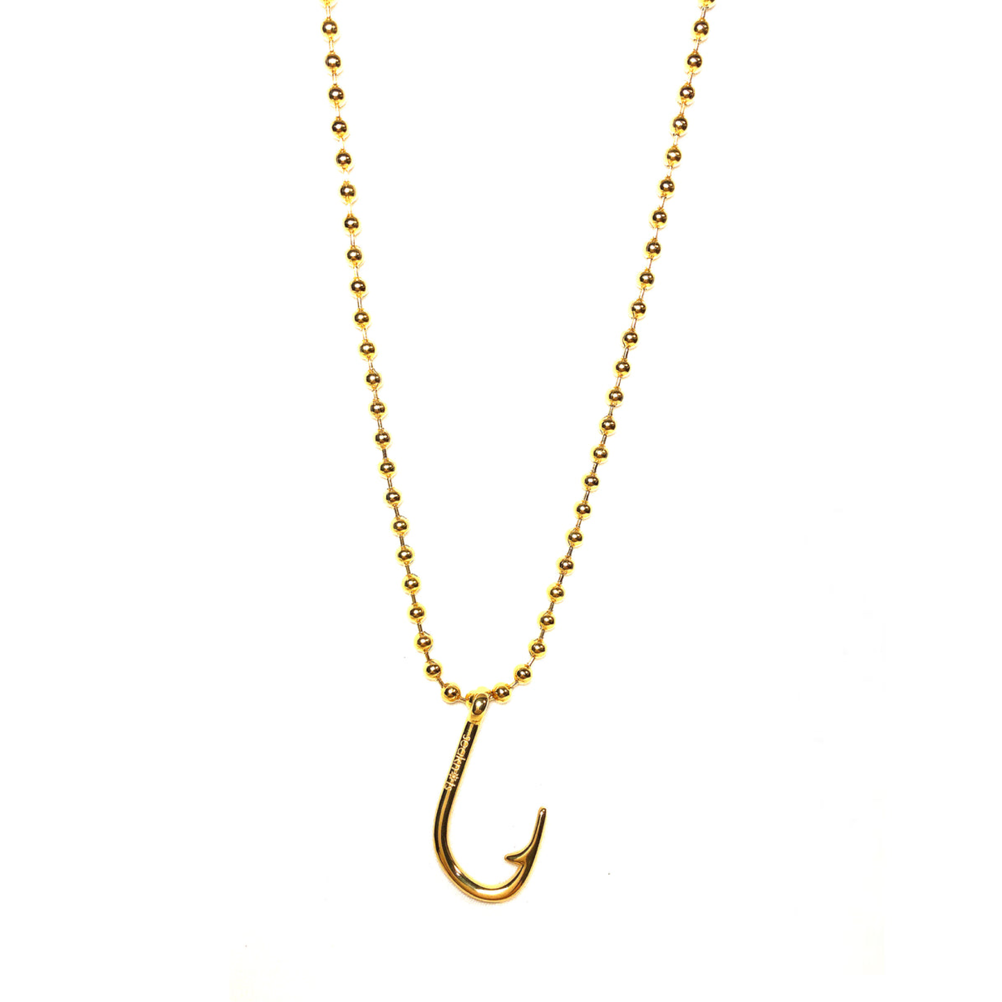 Hook Yellow Necklace