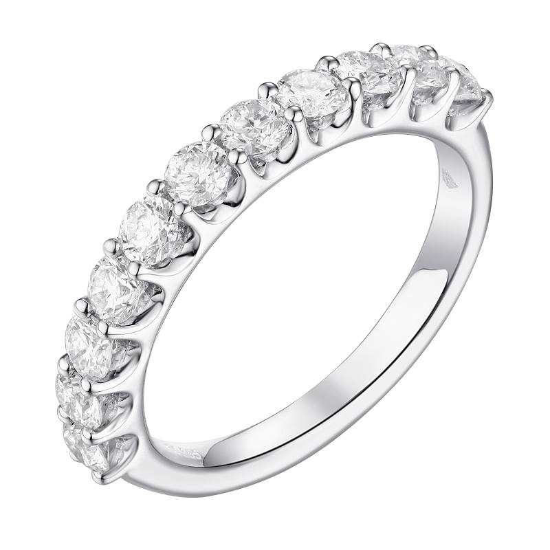 11 Round Diamond .75ct Ring