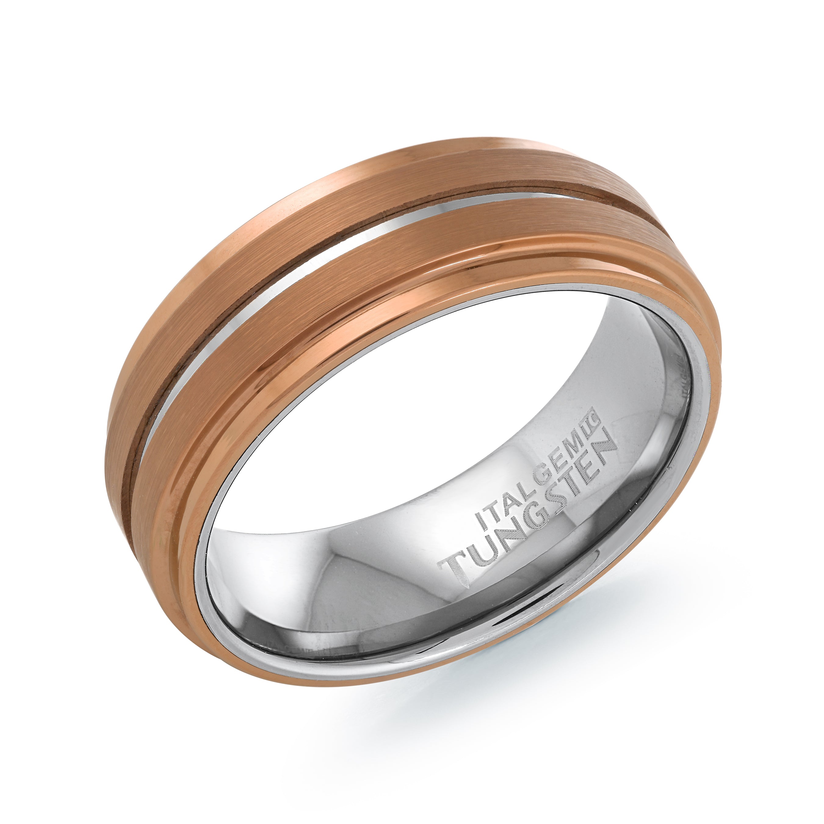 Ari Tungsten/Ceramic 8mm Ring