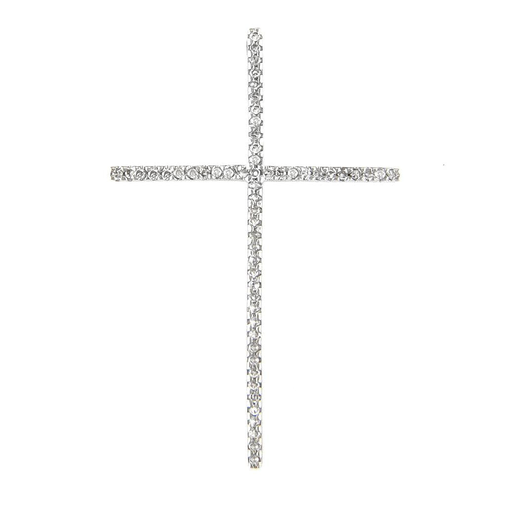 Cross Pendant with .17ct Diamonds