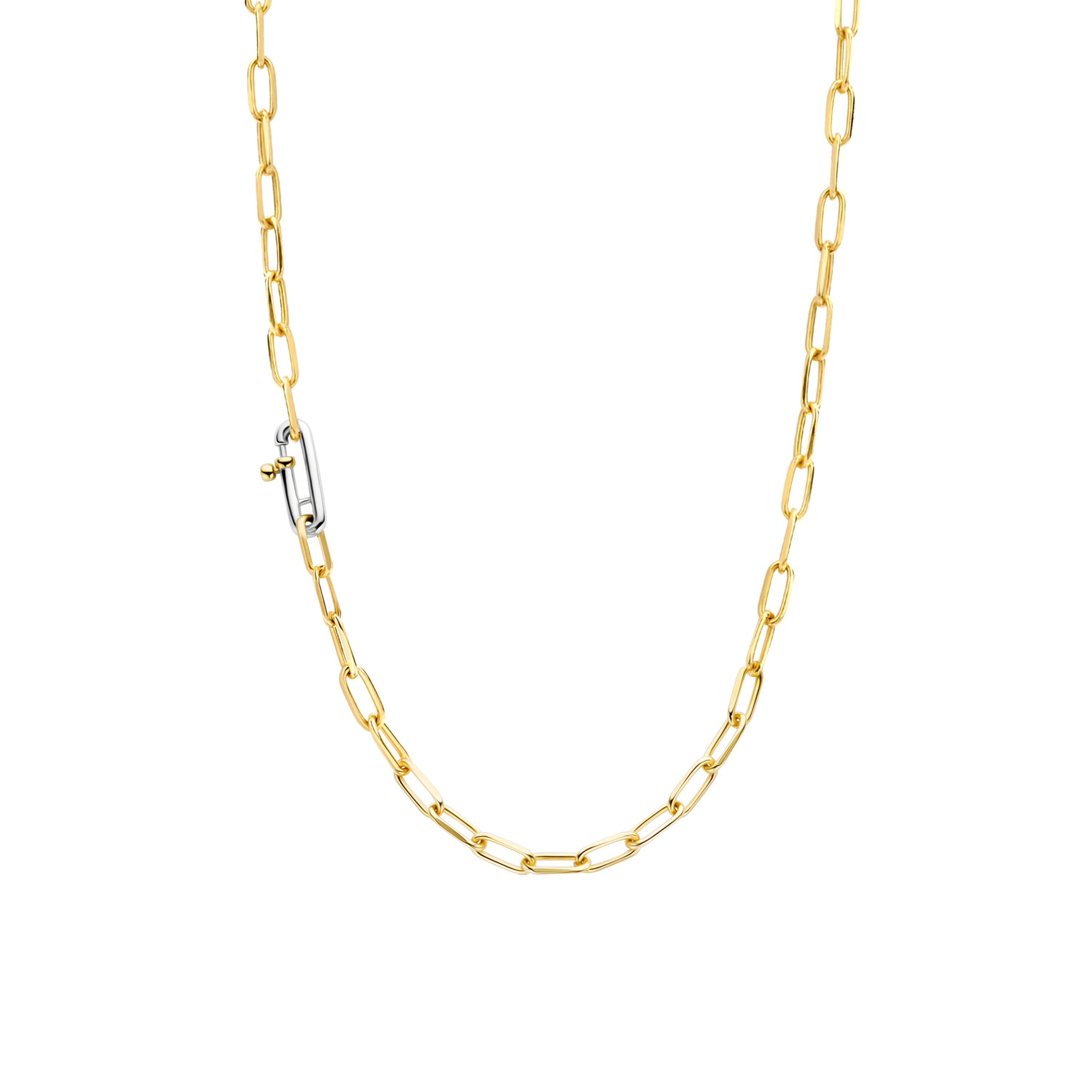 Paperclip Mini Golden Necklace