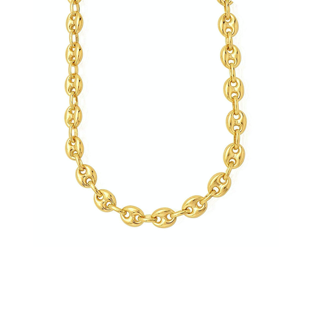 Puffed Mariner 6MM Link Necklace