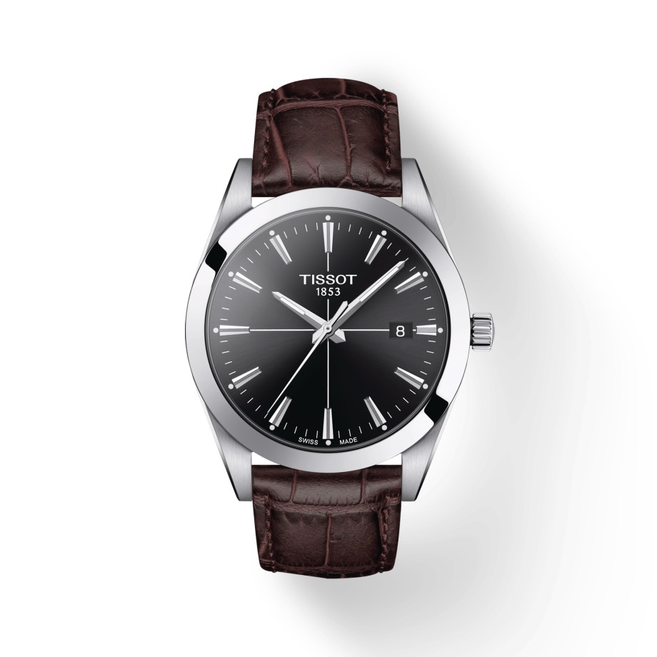 Gentleman Black/Brown 40mm Watch