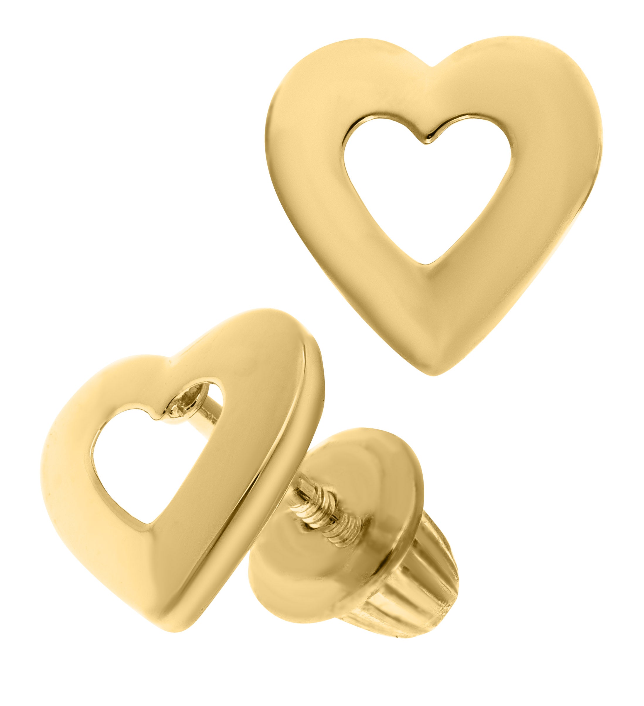 Open Heart Kids Earrings