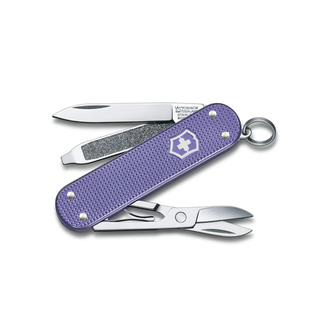 Classic Alox Electric lavender 58MM Knife