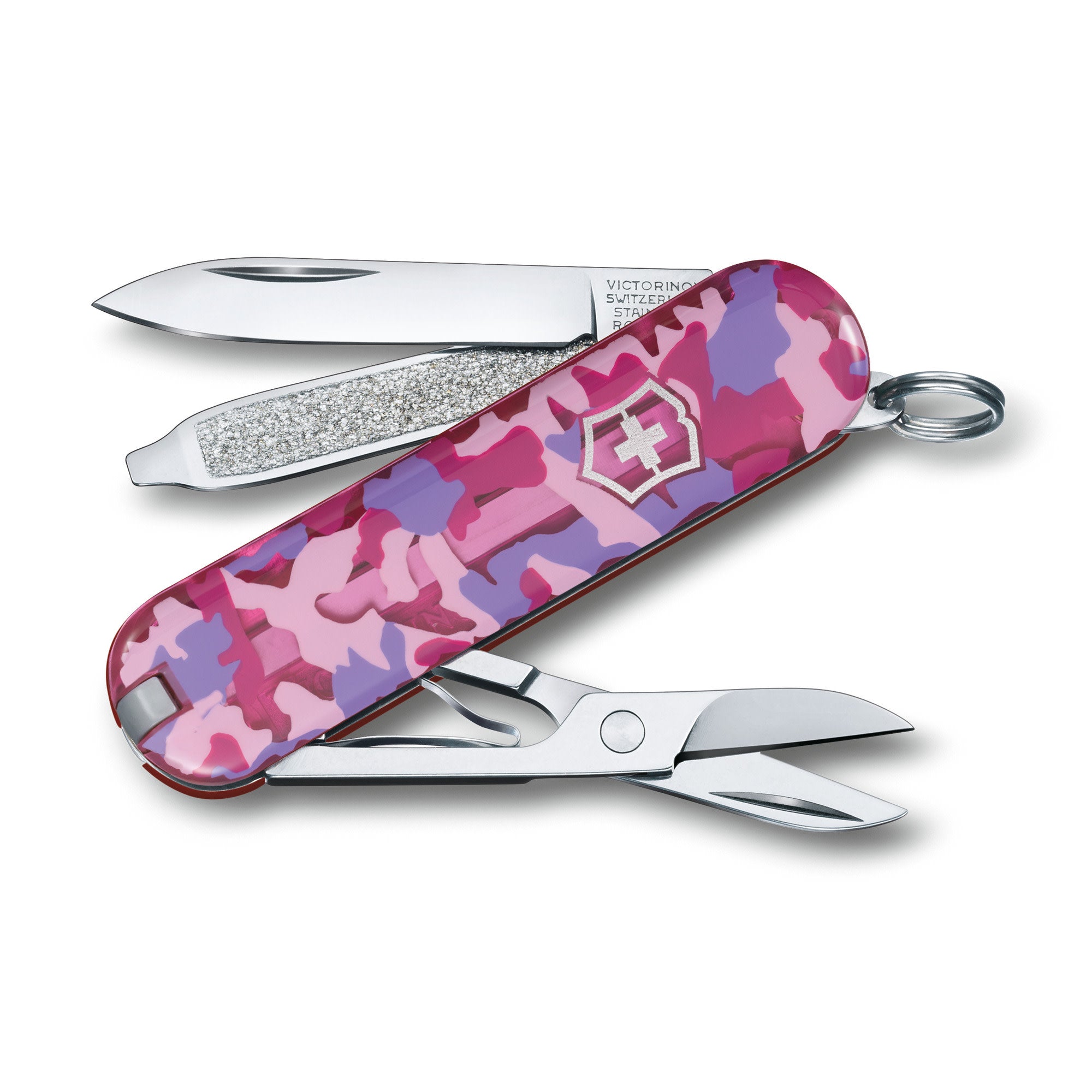 Classic Pink Camouflage Knife