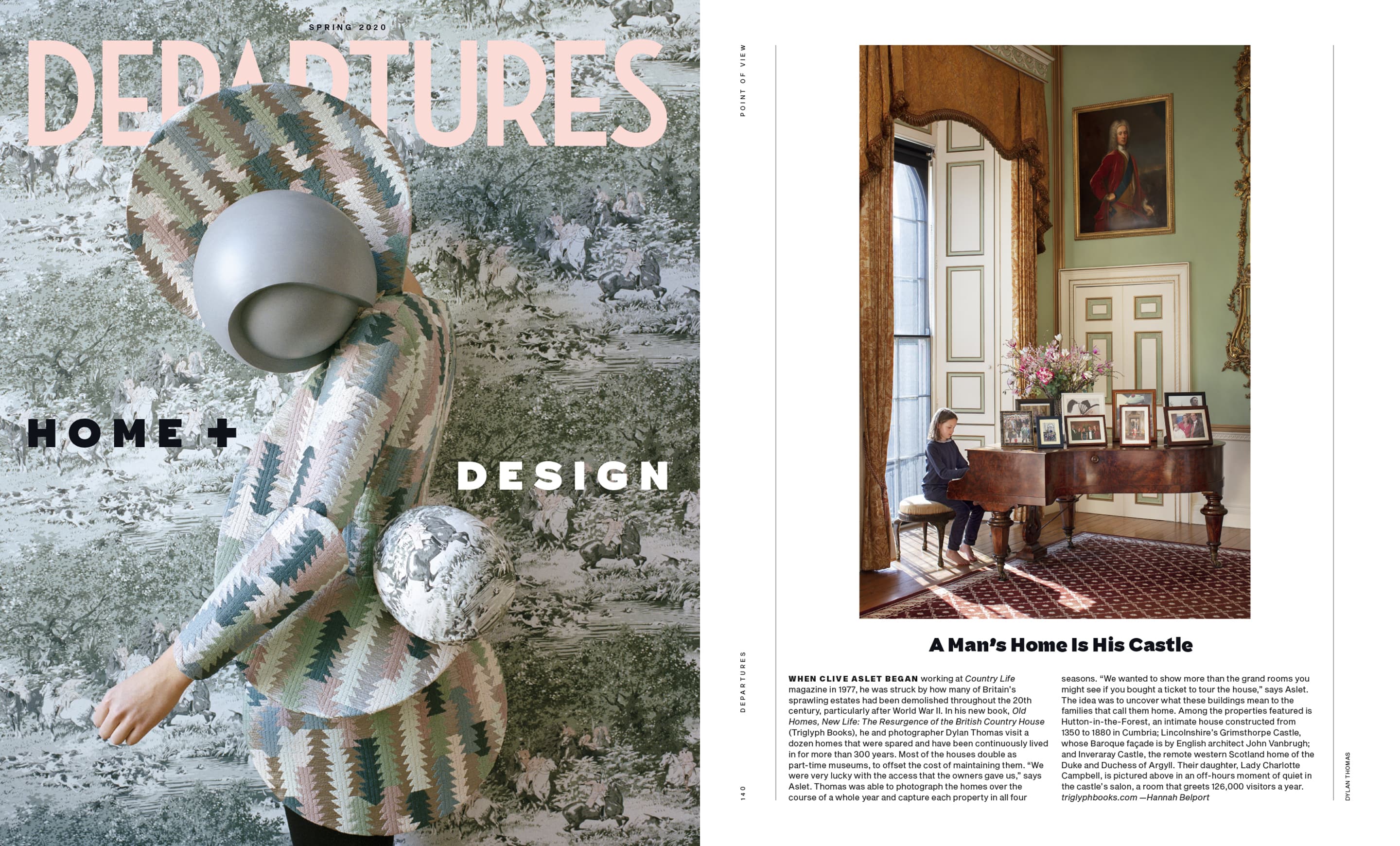 Old Homes New Life featured in Departures Magazine