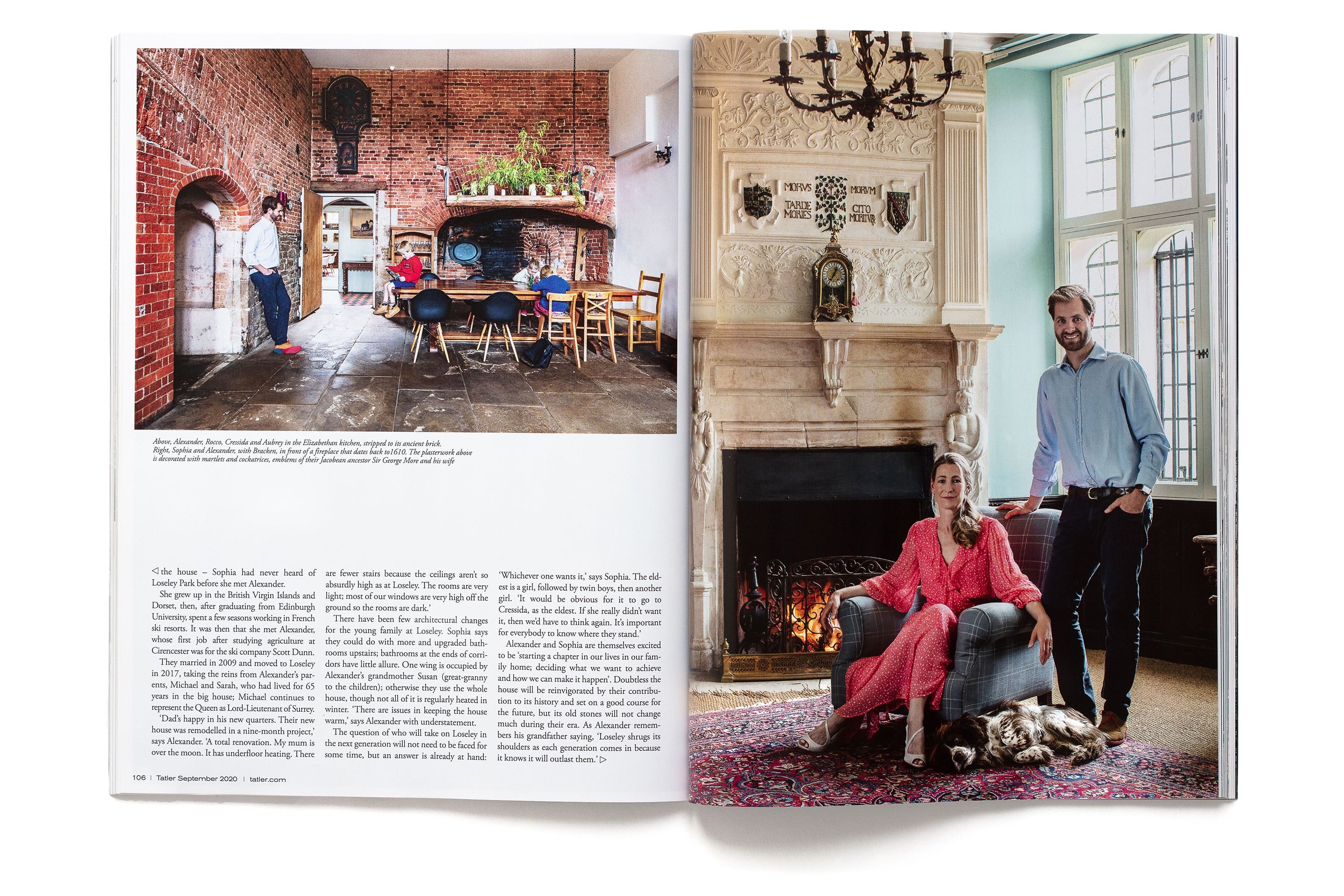 Old Homes New Life, Tatler 2020 page 3