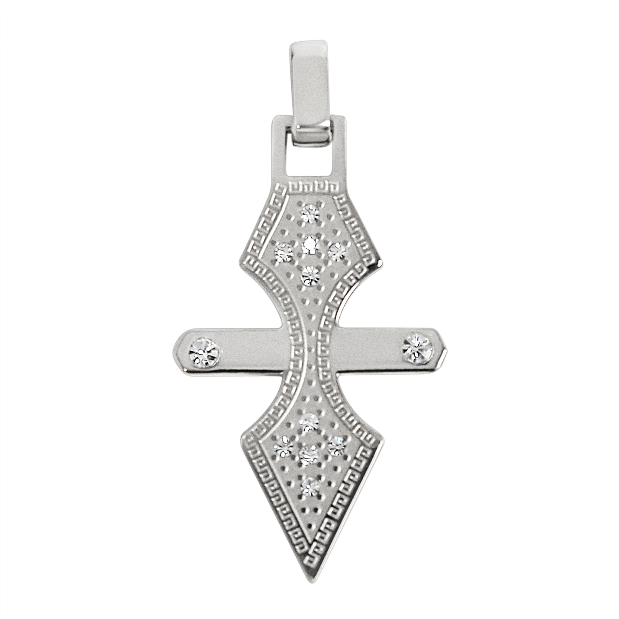 Stainless Steel CZ PENDANT / NCZ0121
