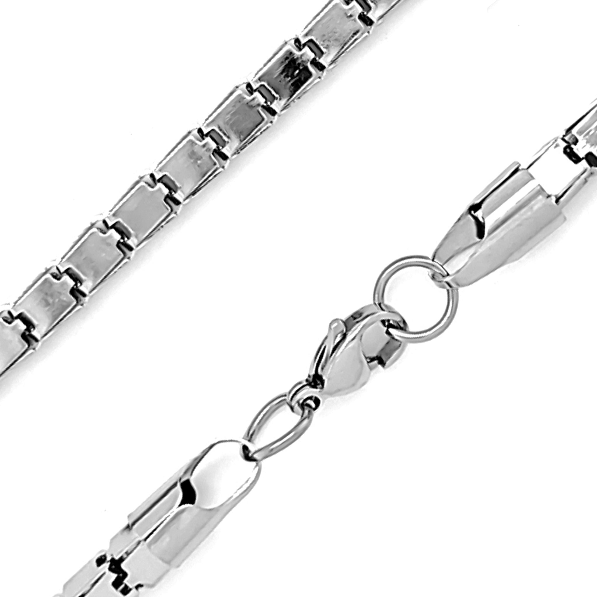 Stainless Steel Square Chain NECKLACE / NKJ2497