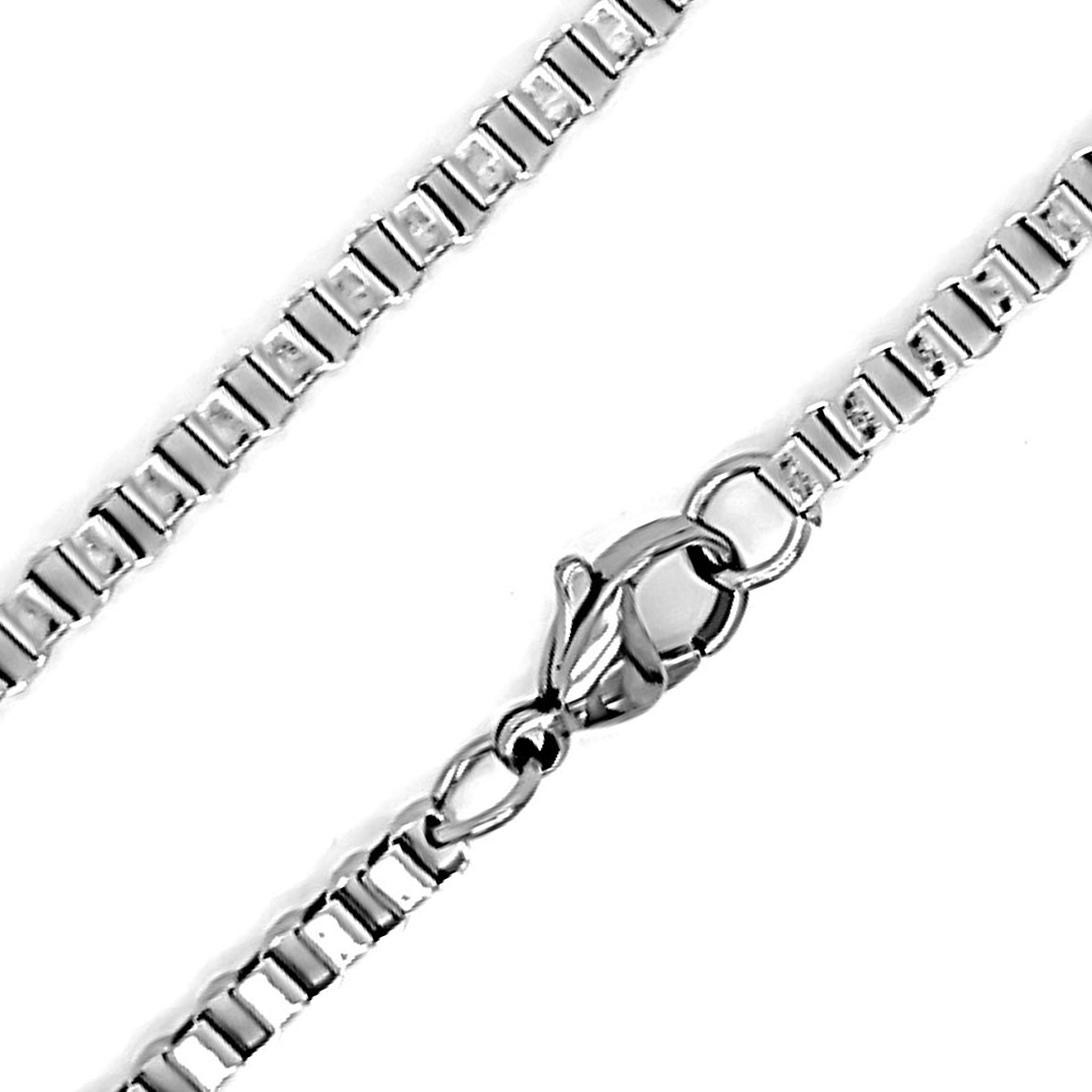 Stainless Steel Box Chain NECKLACE / NKJ2514