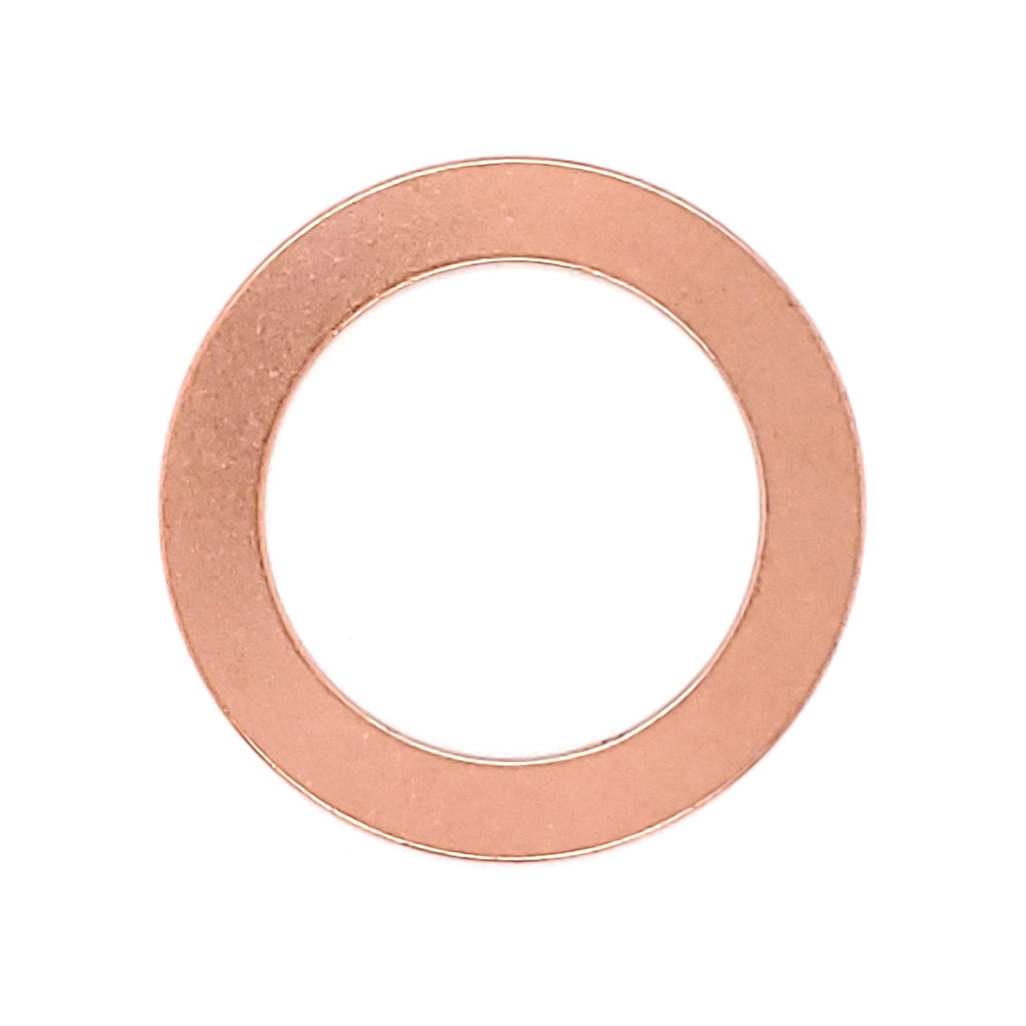 Copper Blank Washer PENDANT / SBB0175