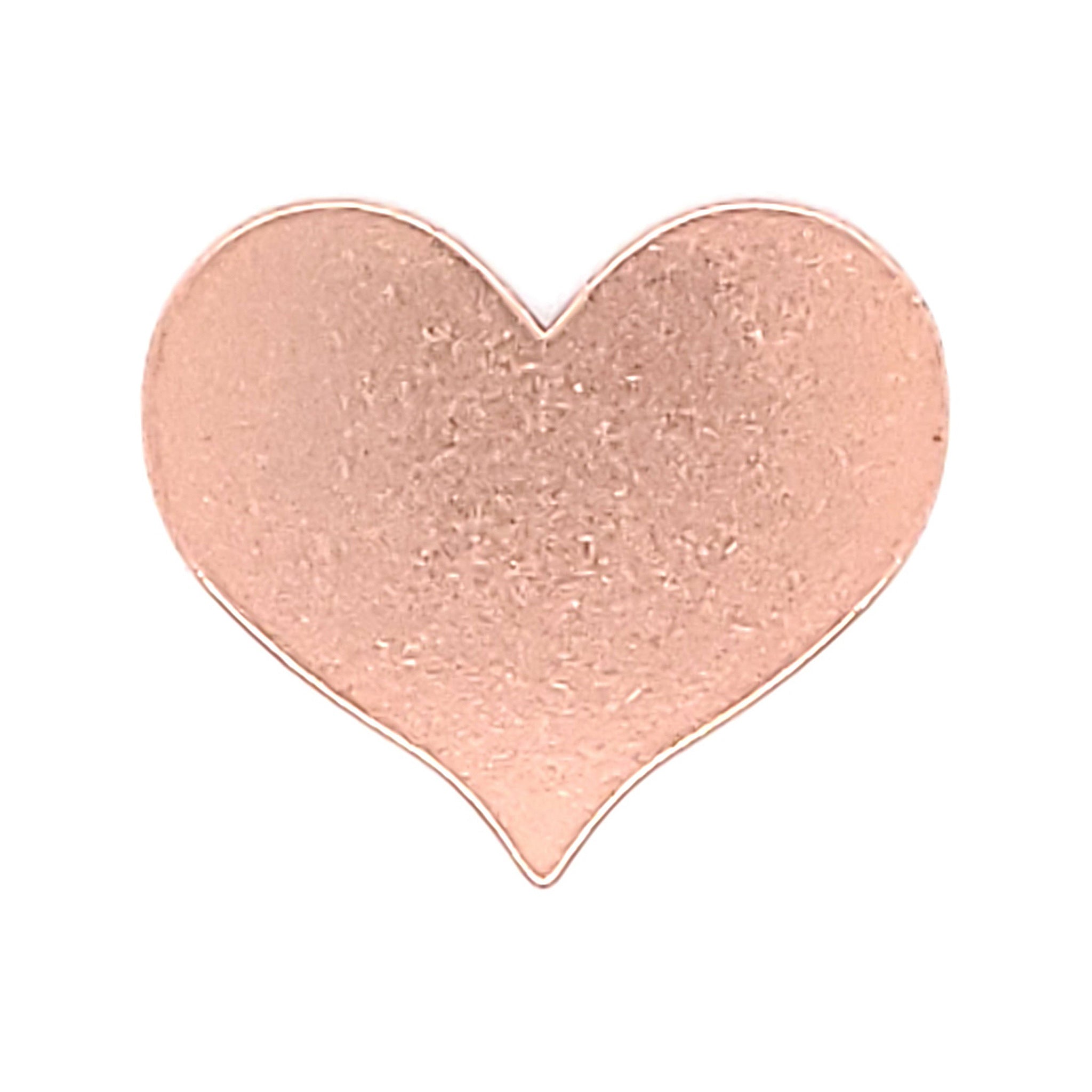 Copper Blank Heart Pendant / SBB0180