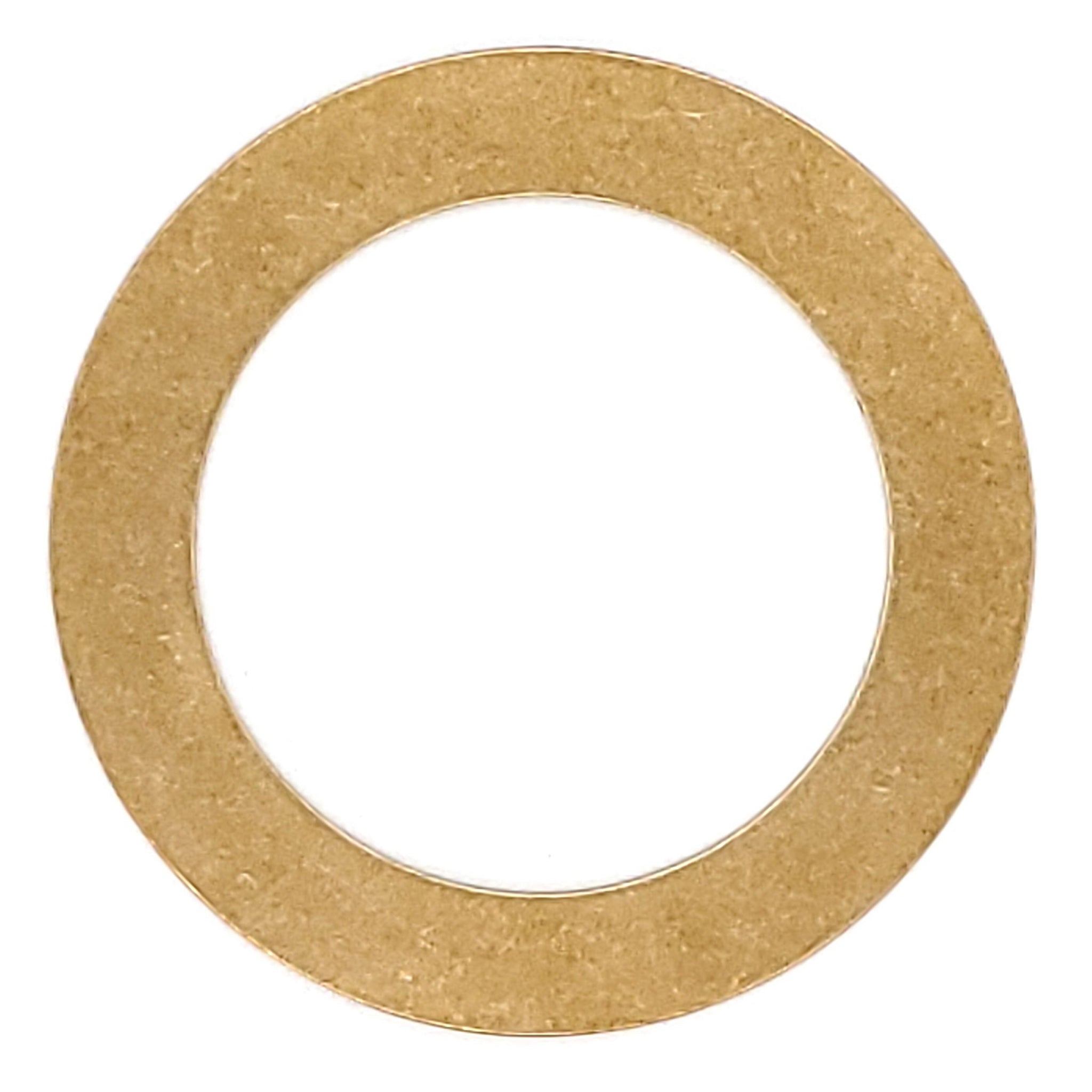 Brass Blank Washer PENDANT / SBB0205