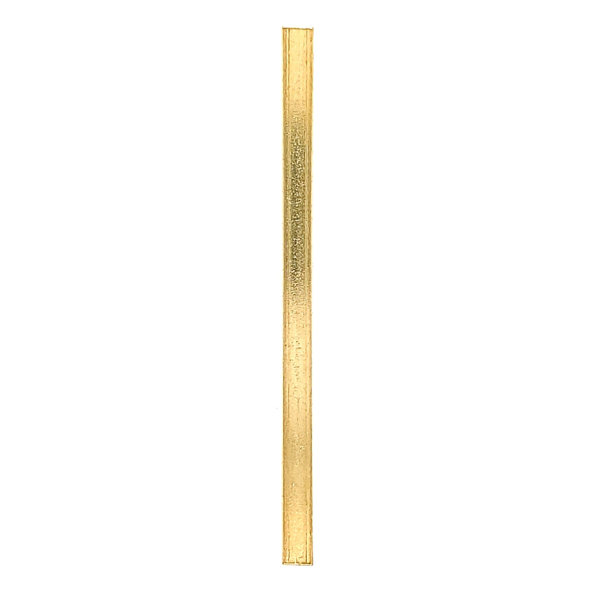 Brass Blank Four Sided Bar Pendant / SBB0210