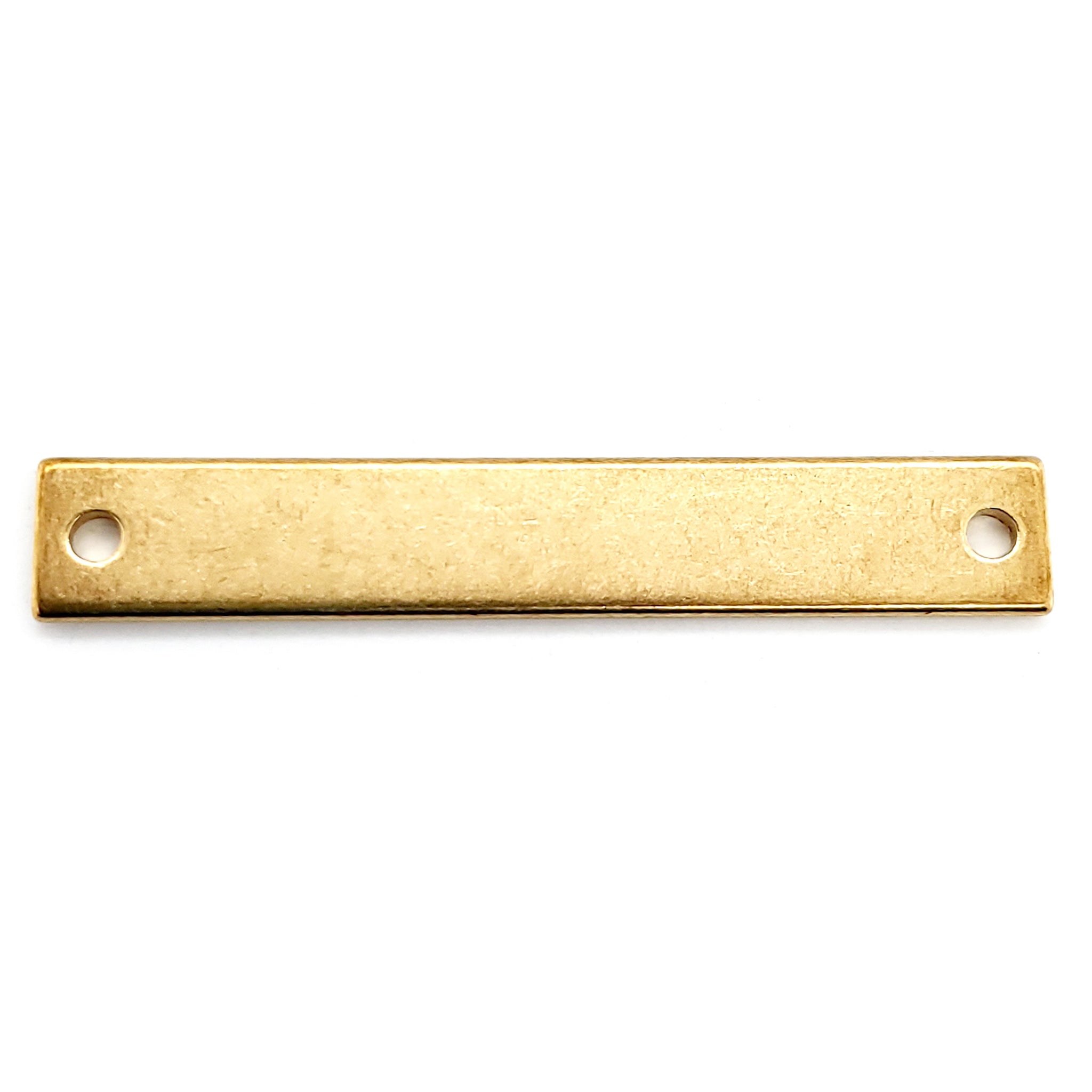 Brass Blank Horizontal Rectangle PENDANT / SBB0214